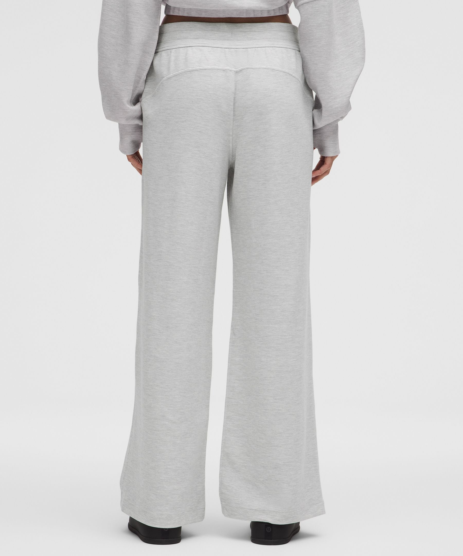 Lululemon Scuba Mid-Rise Wide-Leg Pant *Waffle