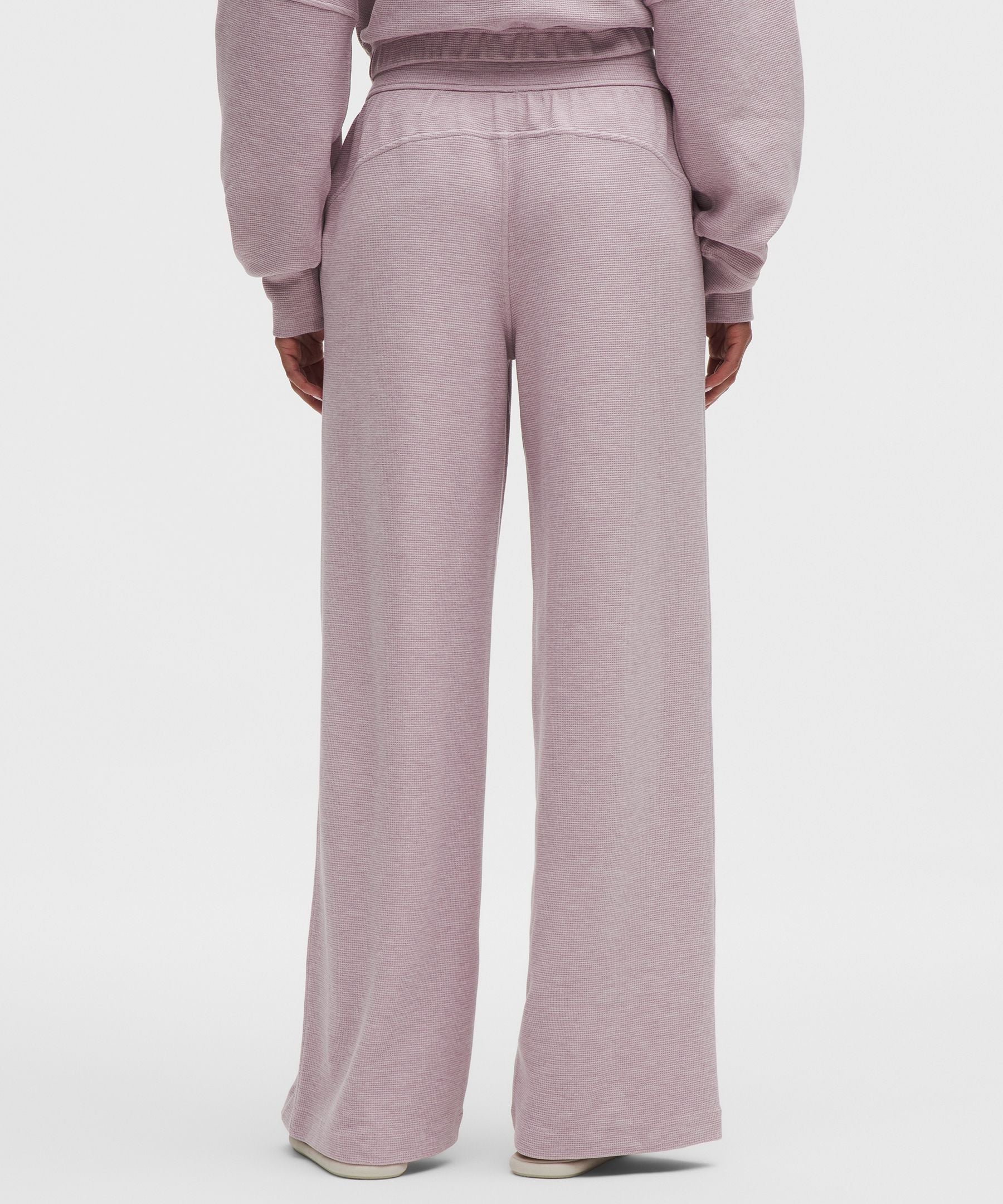Lululemon Scuba Mid-Rise Wide-Leg Pant *Waffle