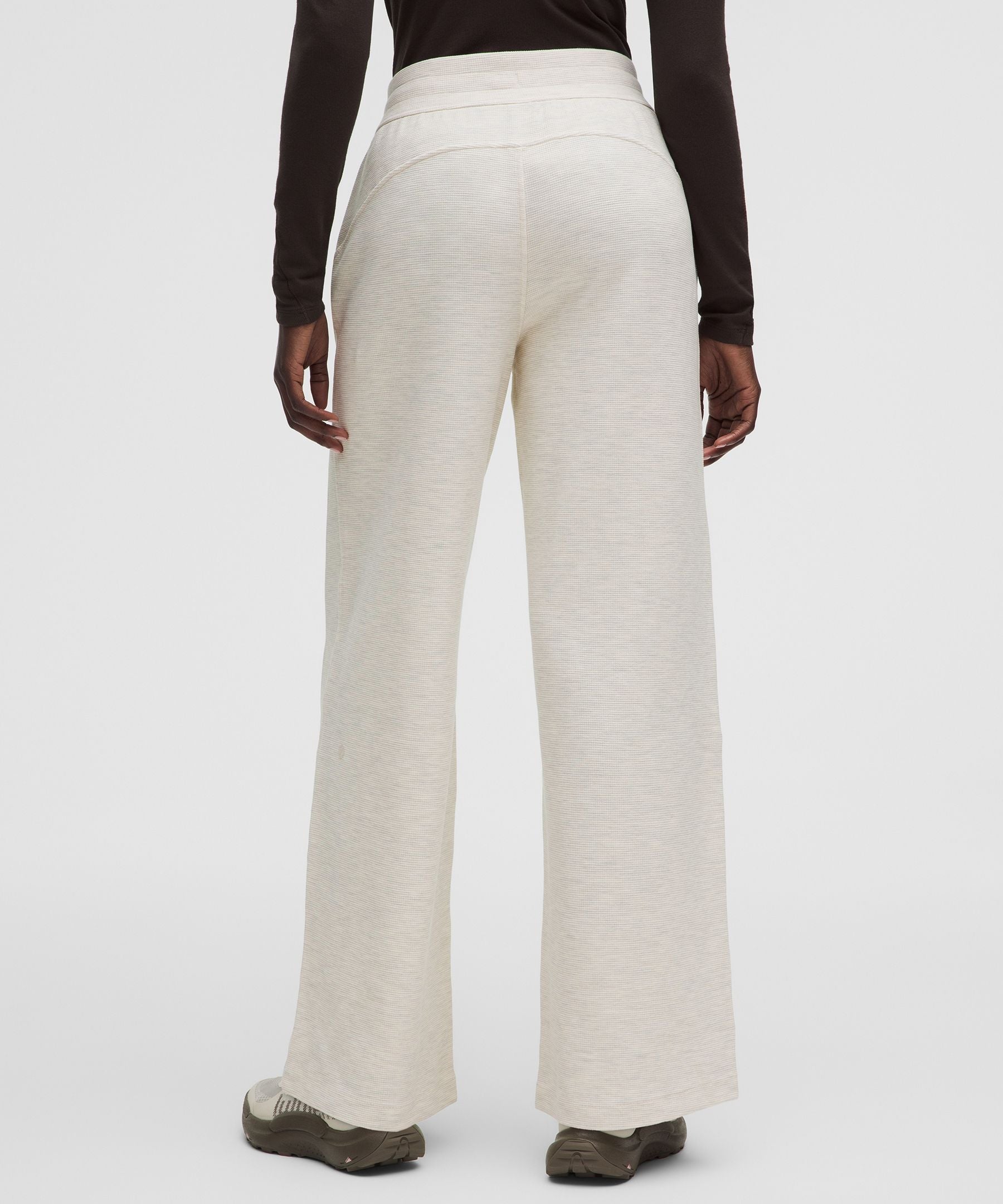 Lululemon Scuba Mid-Rise Wide-Leg Pant *Waffle