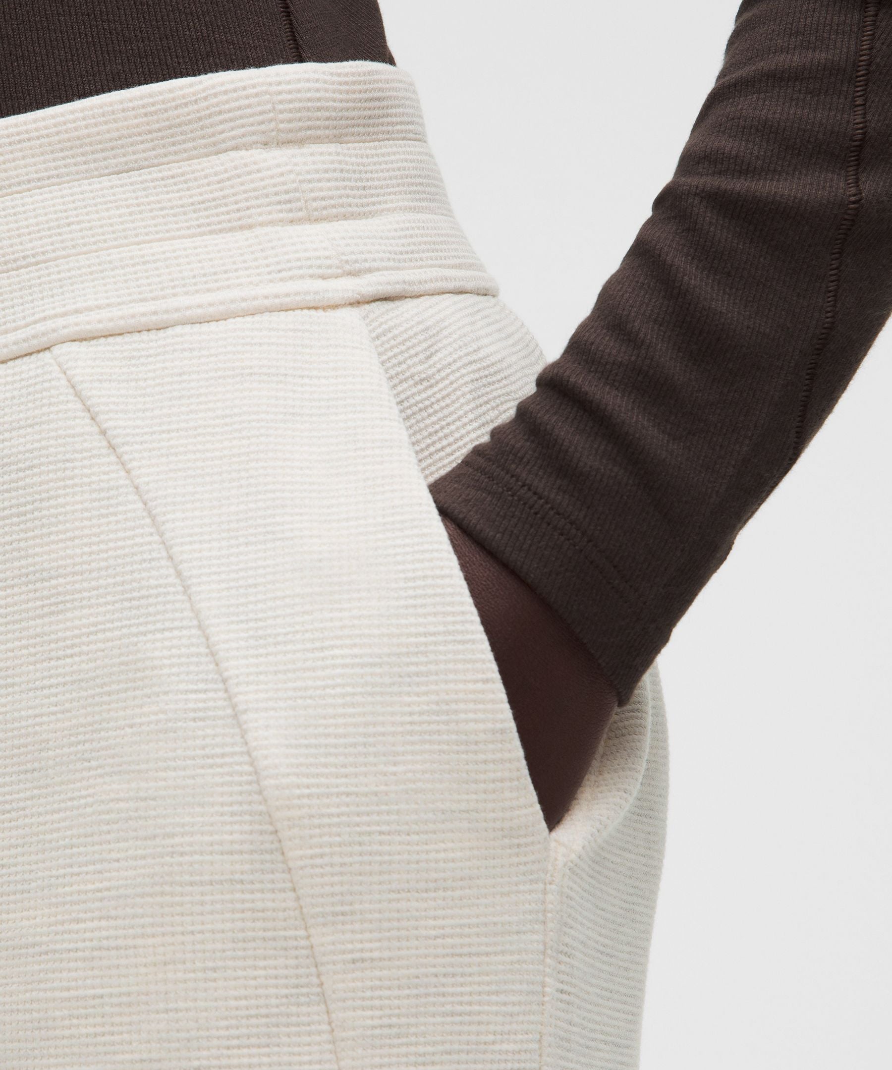 Lululemon Scuba Mid-Rise Wide-Leg Pant *Waffle