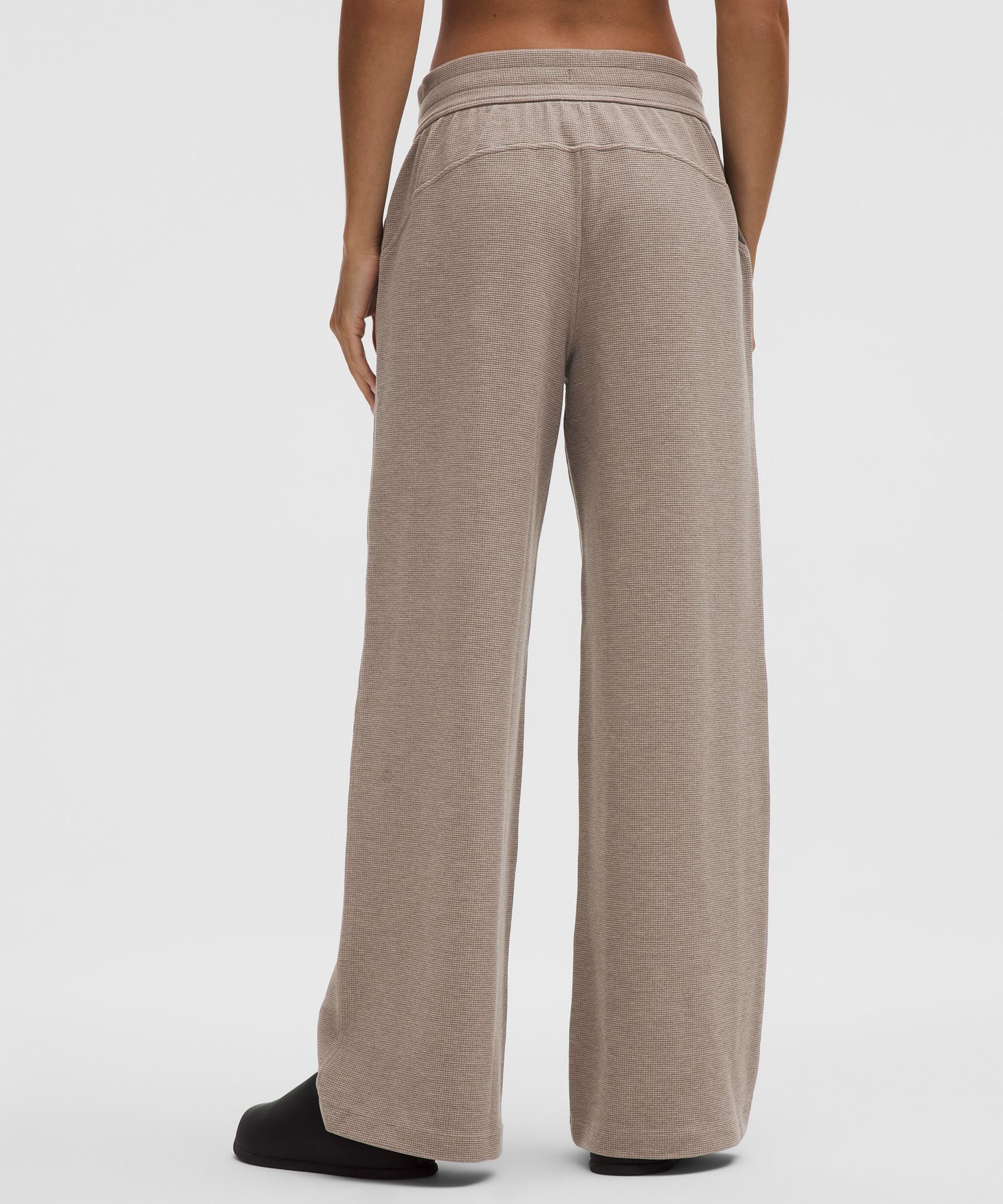 Lululemon Scuba Mid-Rise Wide-Leg Pant *Waffle