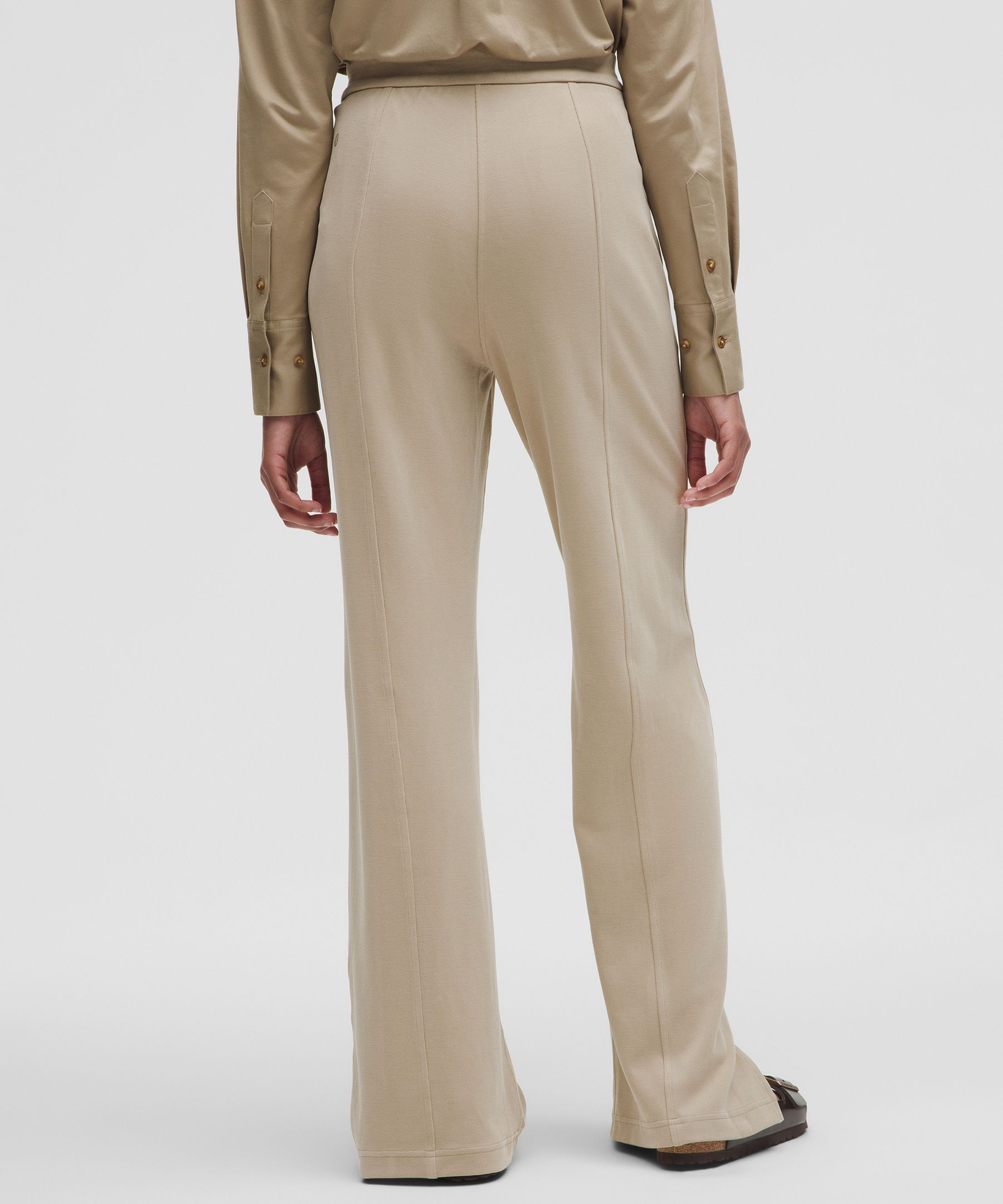 Lululemon Softstreme High-Rise Wide-Leg Pique Pant *Regular