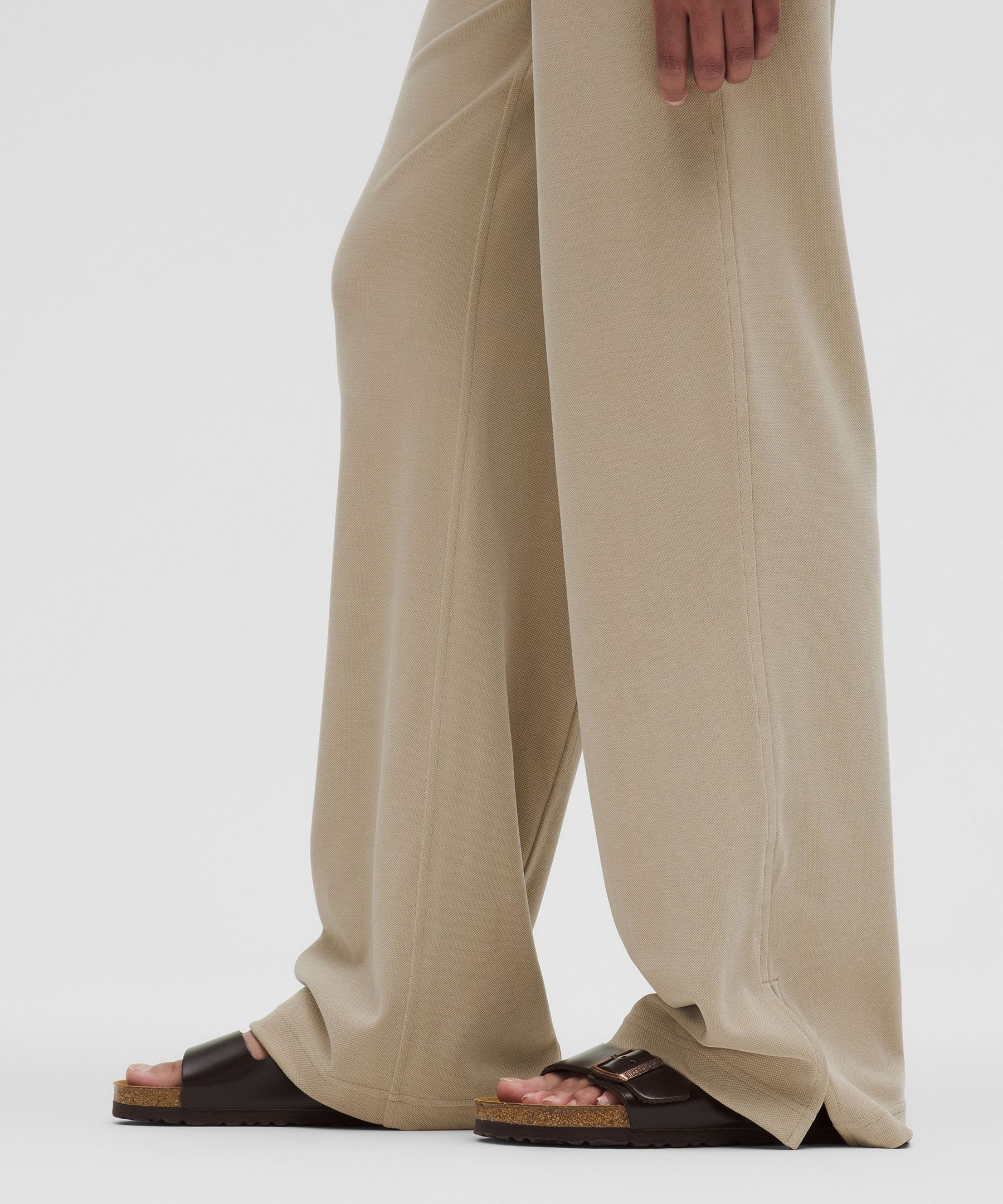 Lululemon Softstreme High-Rise Wide-Leg Pique Pant *Regular