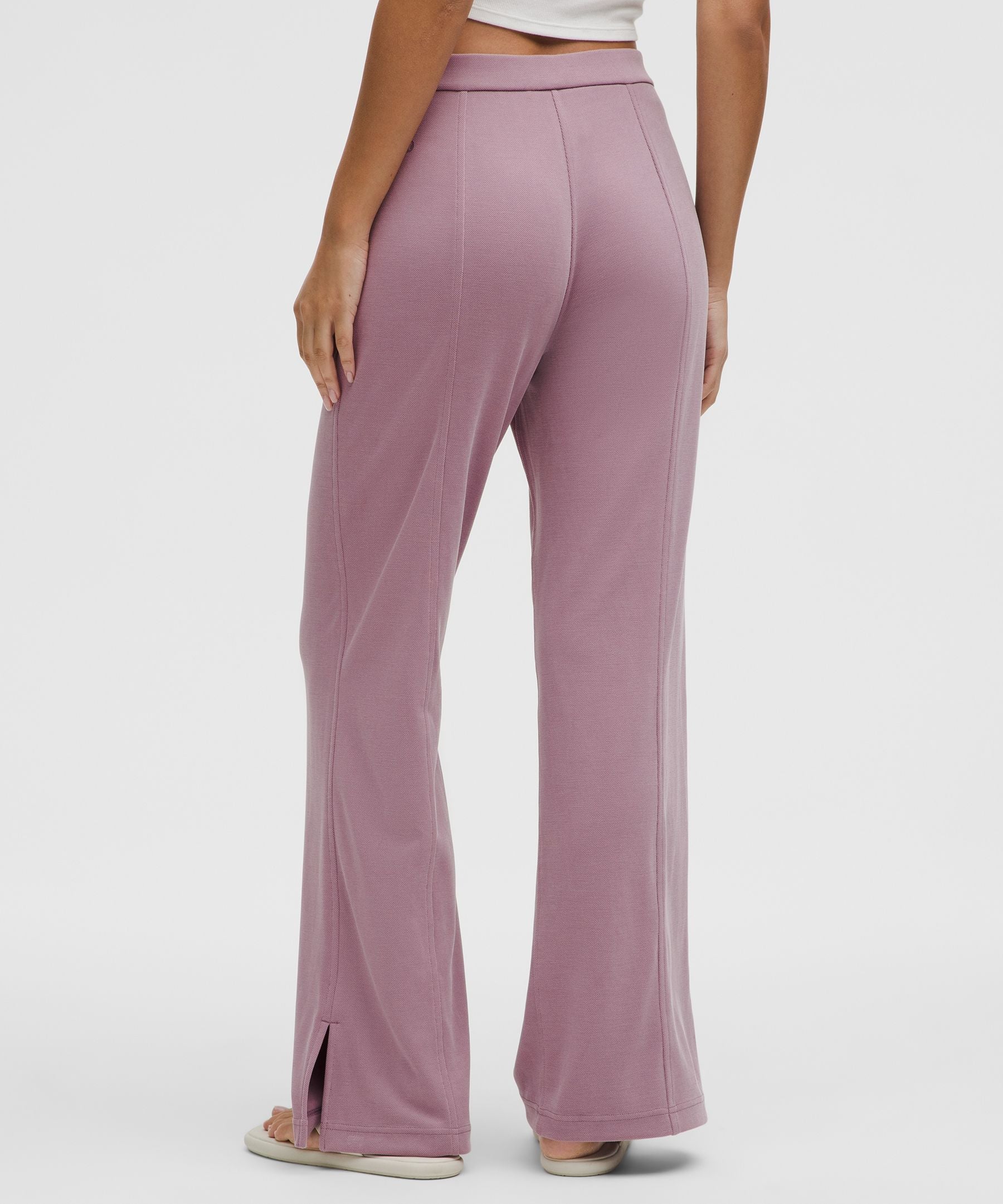 Lululemon Softstreme High-Rise Wide-Leg Pique Pant *Regular