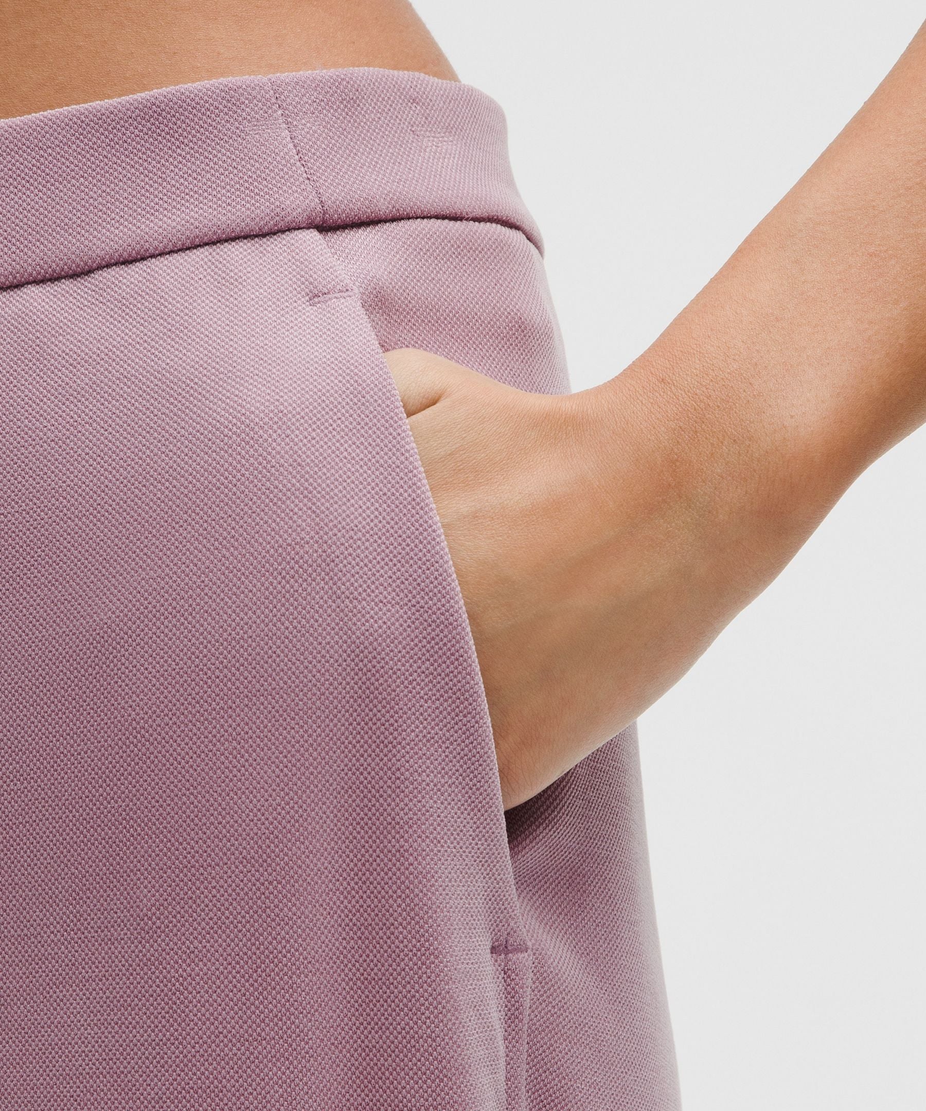 Lululemon Softstreme High-Rise Wide-Leg Pique Pant *Regular