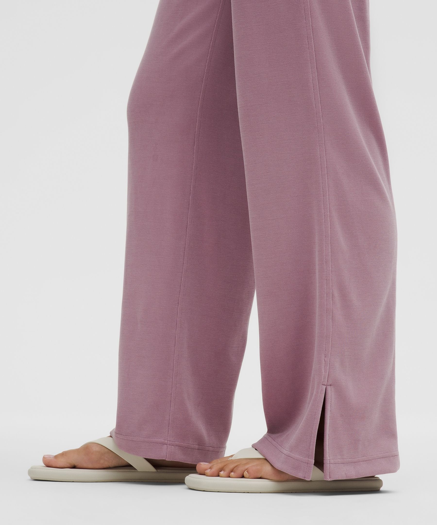 Lululemon Softstreme High-Rise Wide-Leg Pique Pant *Regular