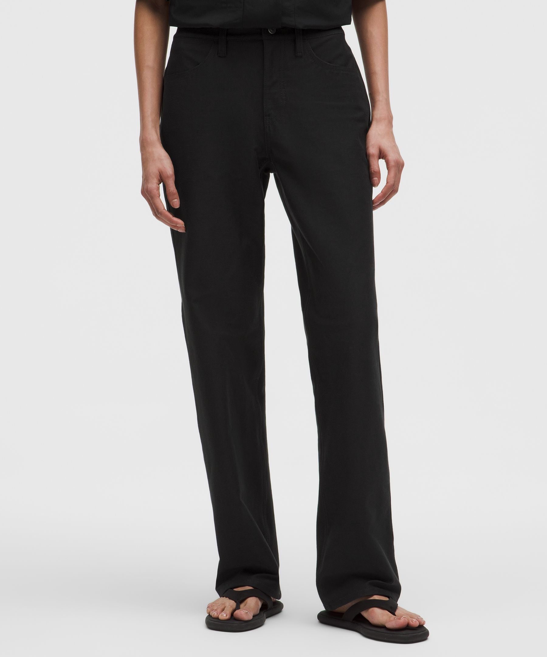 Lululemon Women's EasyFive Mid-Rise Relaxed-Straight Pant *Regular