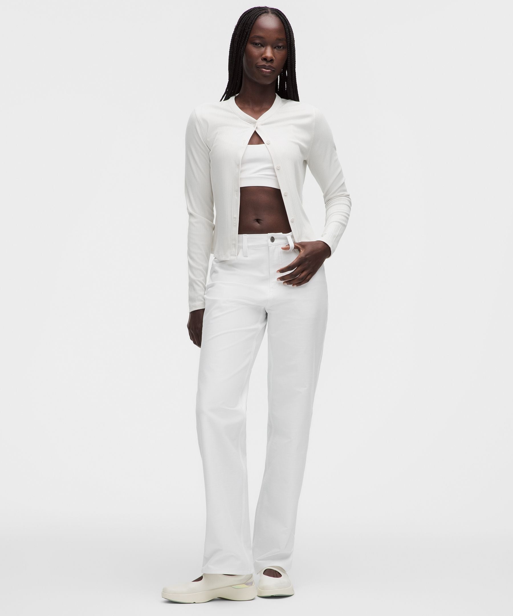 Lululemon Women's EasyFive Mid-Rise Relaxed-Straight Pant *Regular