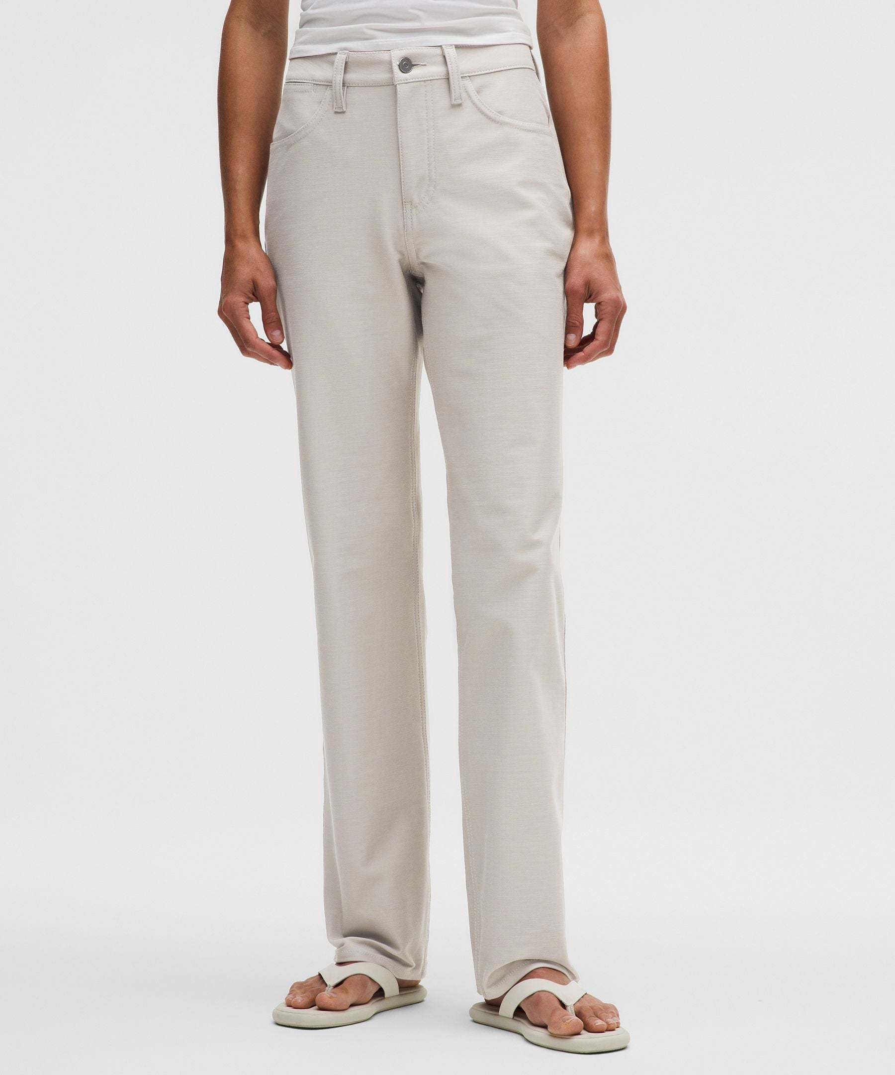 Lululemon Women's EasyFive Mid-Rise Relaxed-Straight Pant *Regular