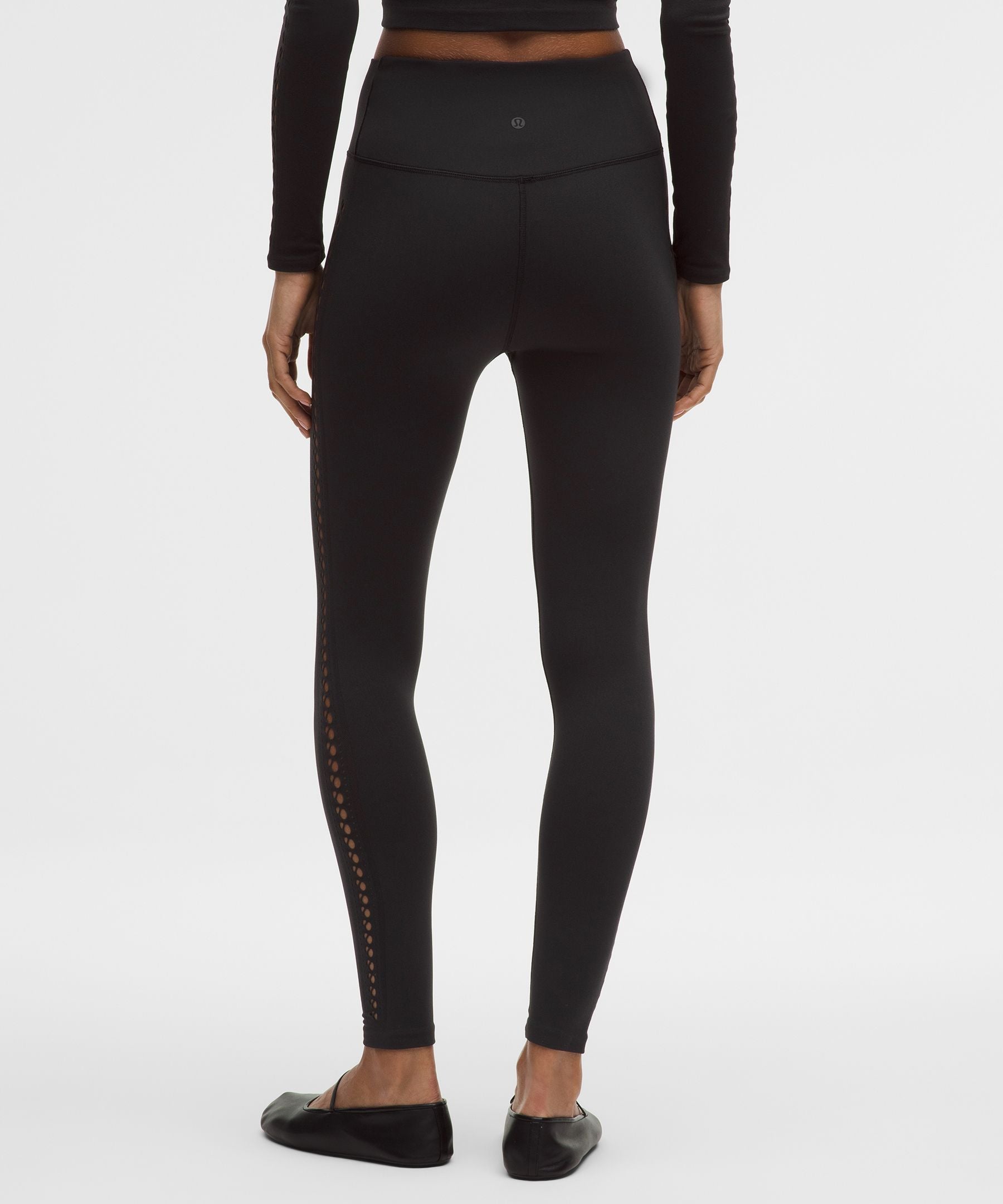 Lululemon Women's RevealKnit Eyelet High-Rise Tight *7/8 Length