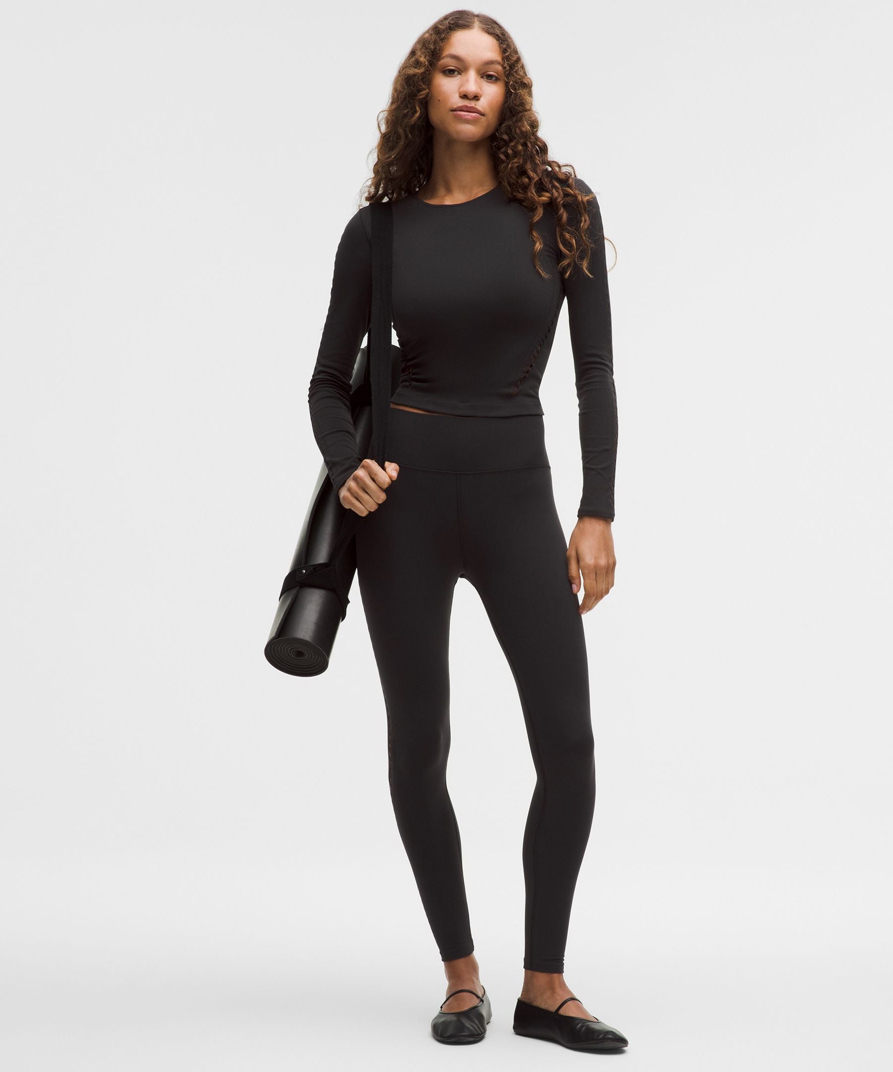 Lululemon Women's RevealKnit Eyelet High-Rise Tight *7/8 Length