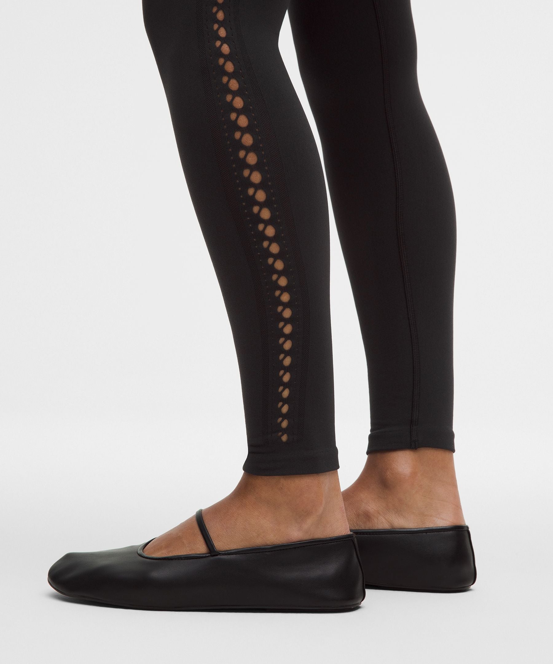 Lululemon Women's RevealKnit Eyelet High-Rise Tight *7/8 Length