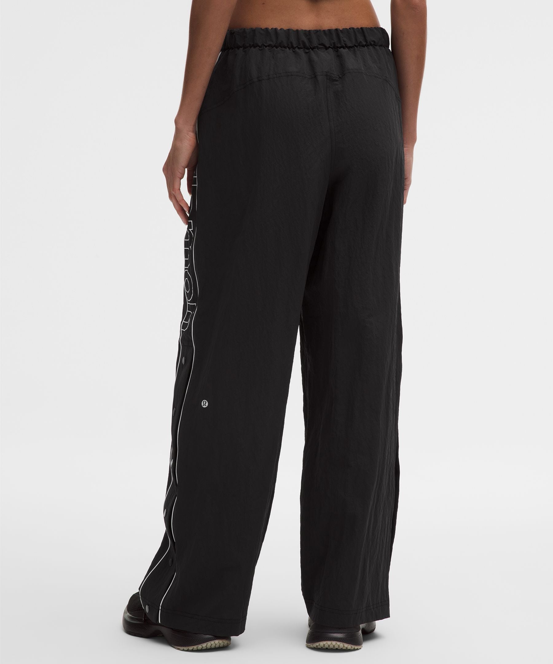 Lululemon Crinkle Nylon Mid-Rise Track Pant *Wordmark