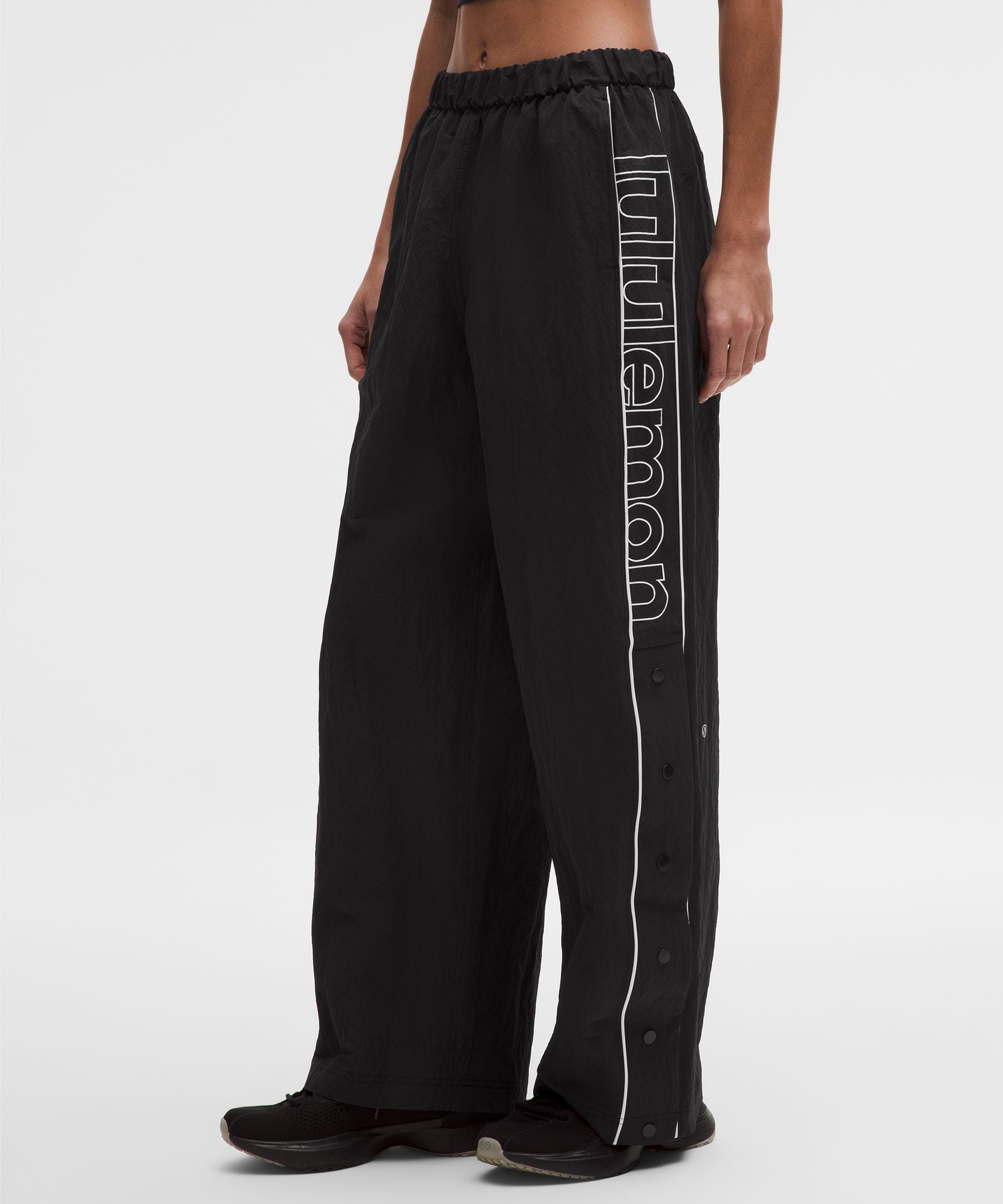 Lululemon Crinkle Nylon Mid-Rise Track Pant *Wordmark