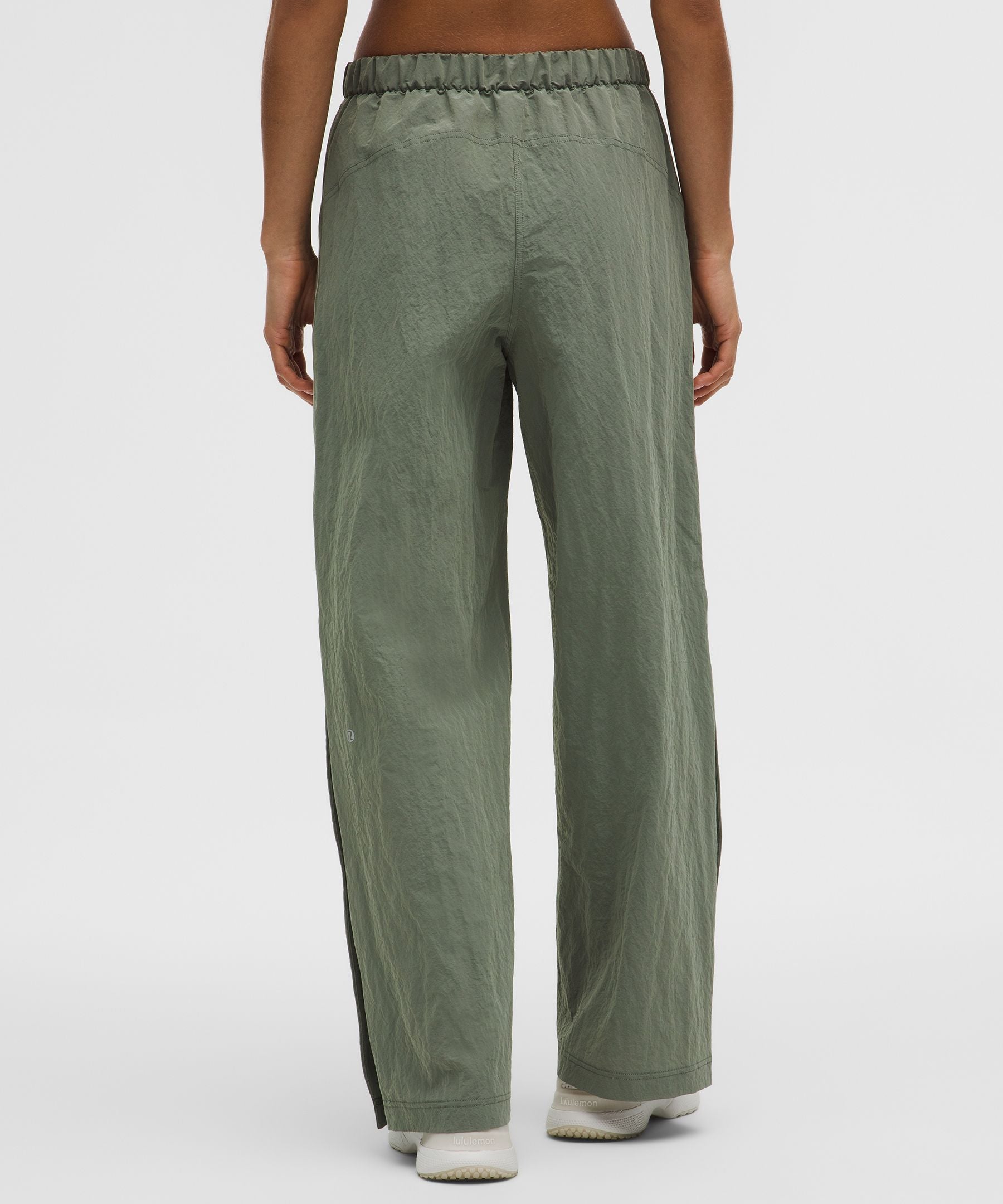 Lululemon Crinkle Nylon Mid-Rise Track Pant *Wordmark
