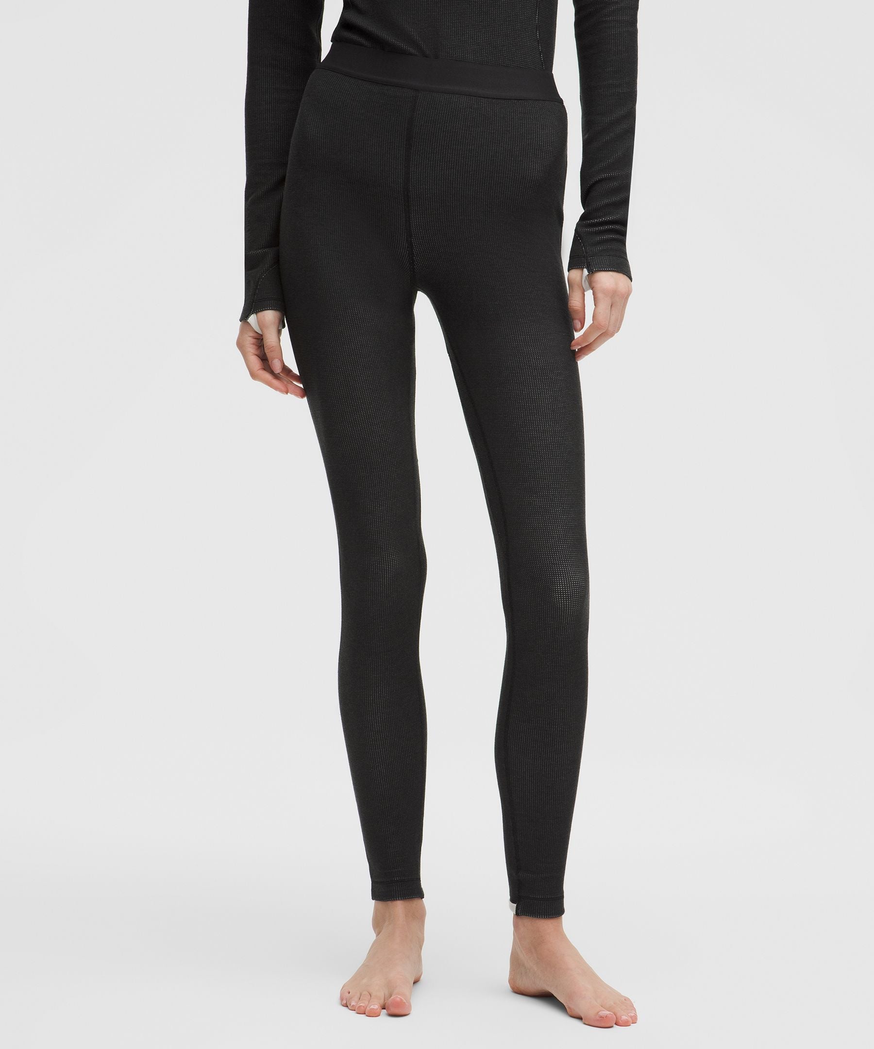 Lululemon Women's Waffle-Knit High-Rise Base Layer Tight 28"