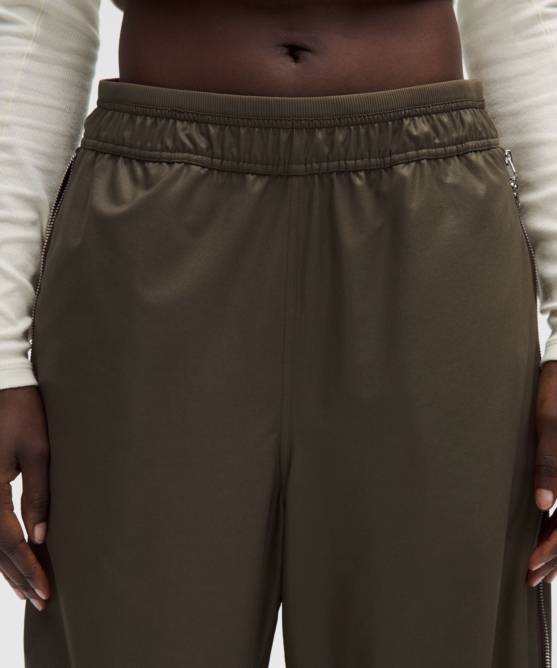Lululemon Swift Shine Mid-Rise Zip-Leg Pant