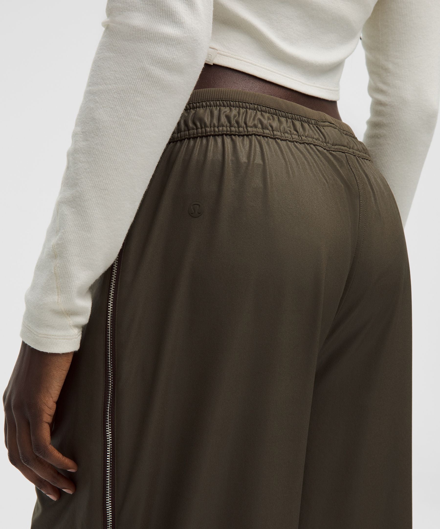 Lululemon Swift Shine Mid-Rise Zip-Leg Pant