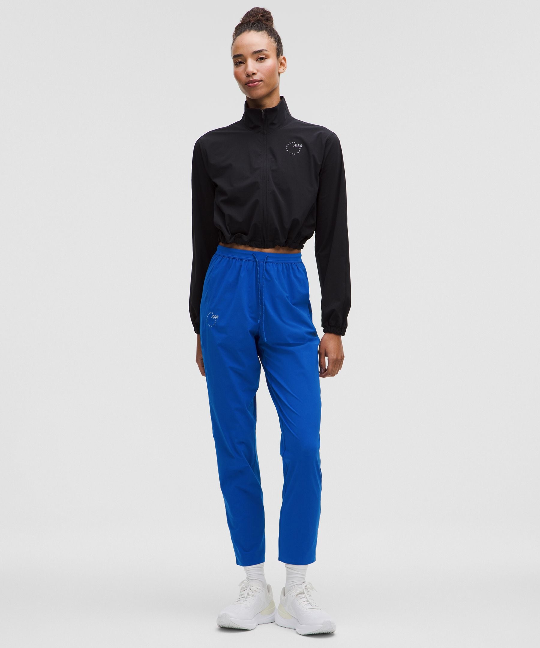 Lululemon Mile Maker Run Crew Graphic High-Rise Track Pant