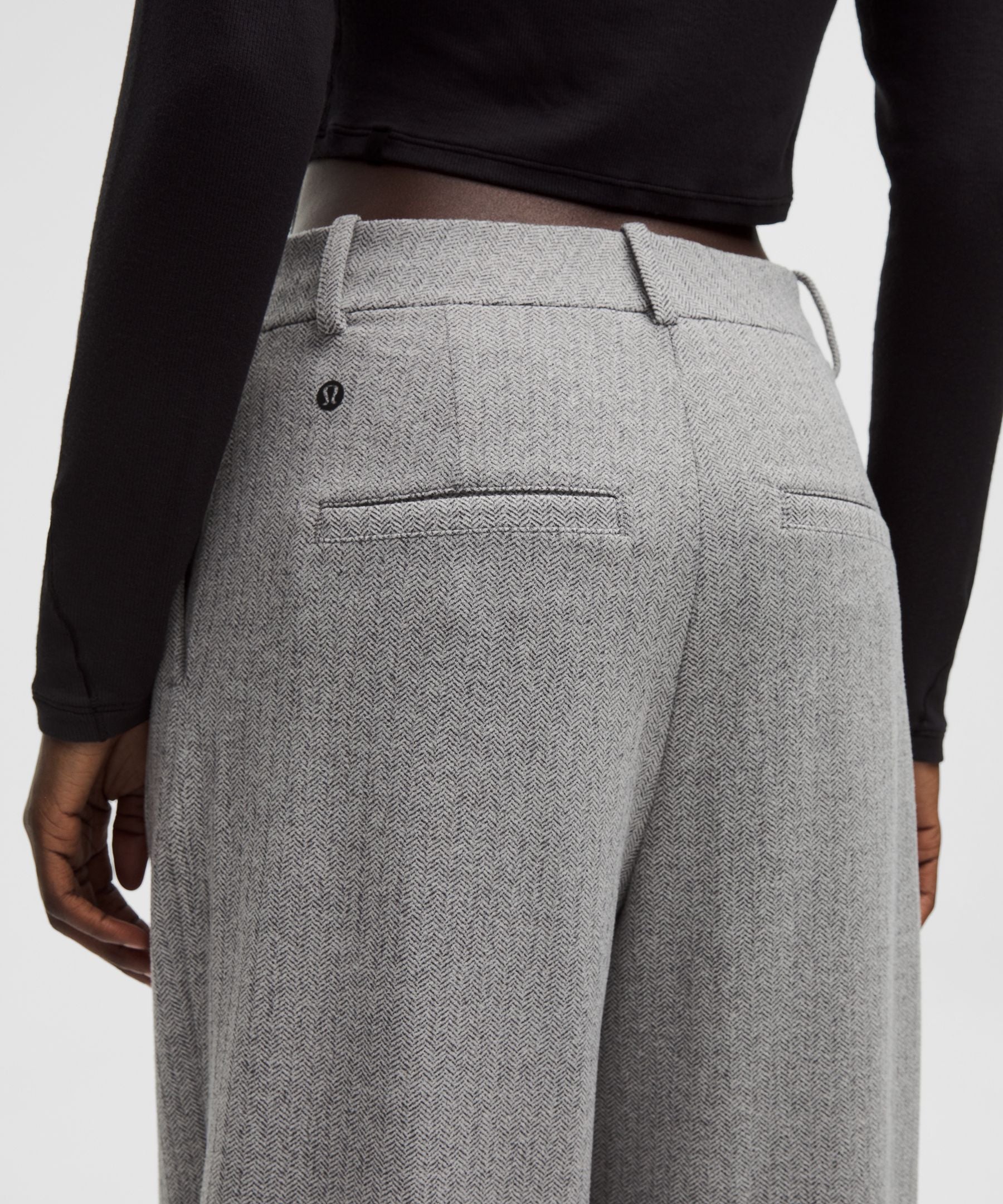 Lululemon Women's Daydrift High-Rise Wide-Leg Trouser Regular *Herringbone