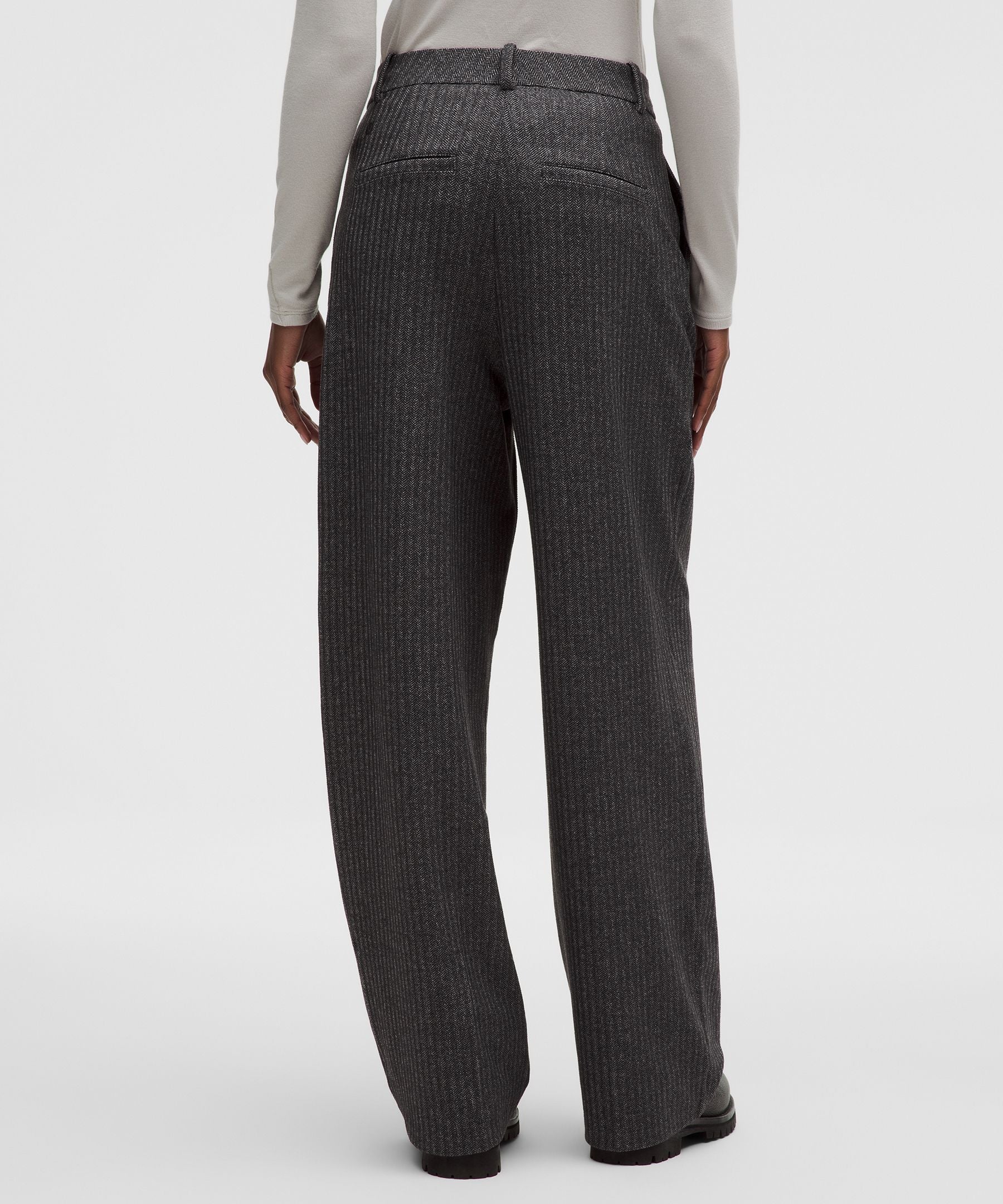Lululemon Women's Daydrift High-Rise Wide-Leg Trouser Regular *Herringbone