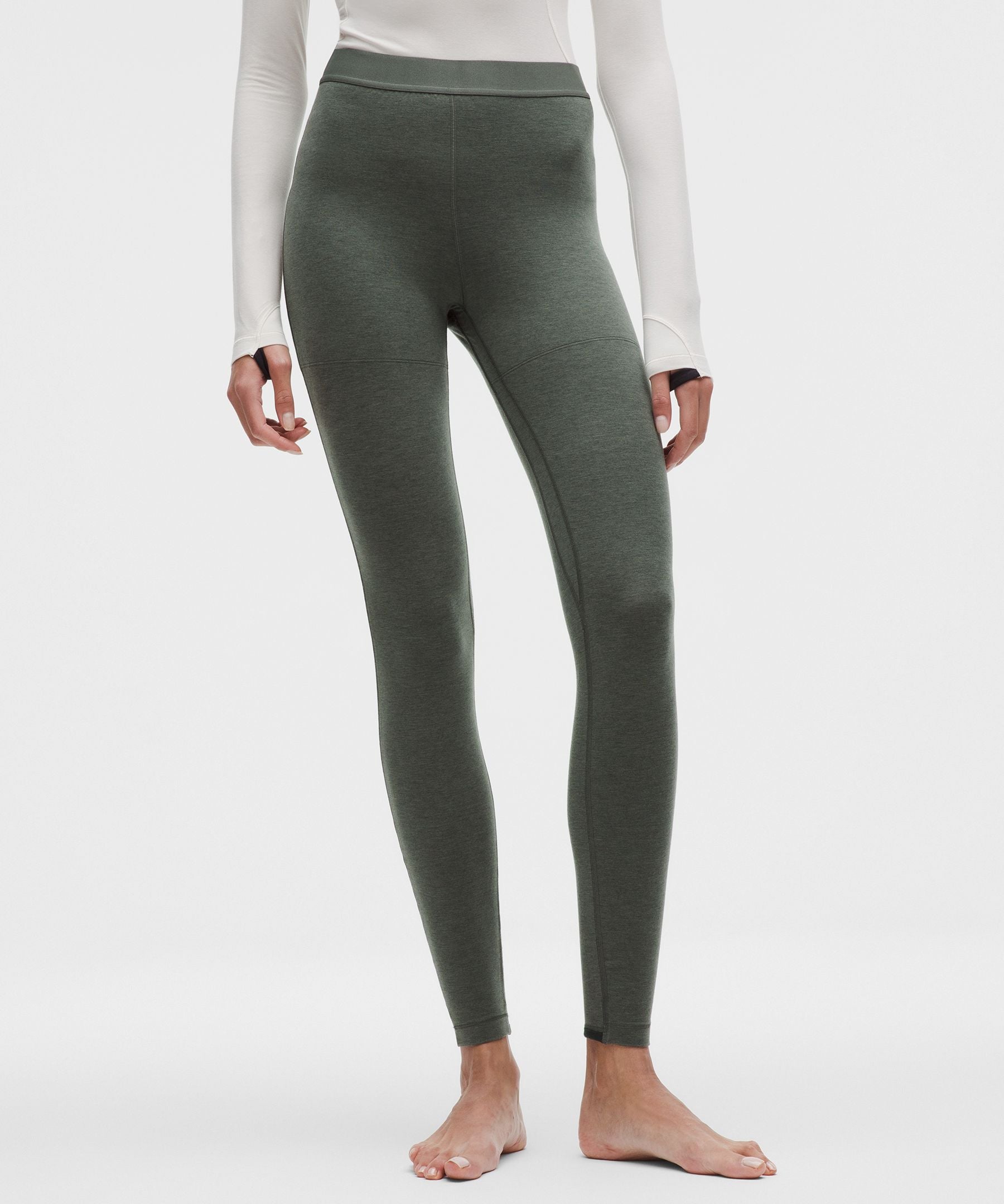 Lululemon Women's Wool-Blend Base Layer Tight 28"