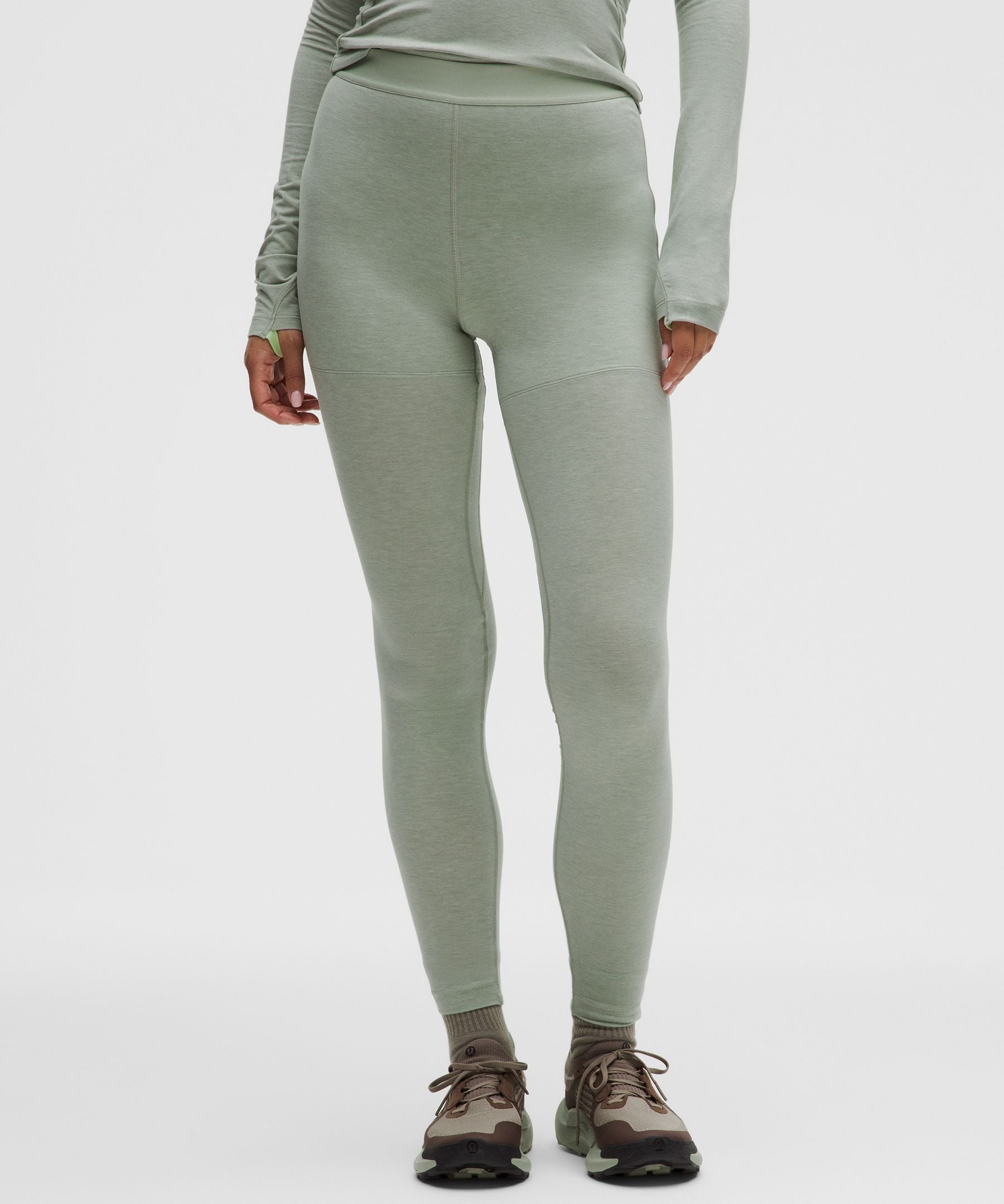 Lululemon Women's Wool-Blend Base Layer Tight 28"