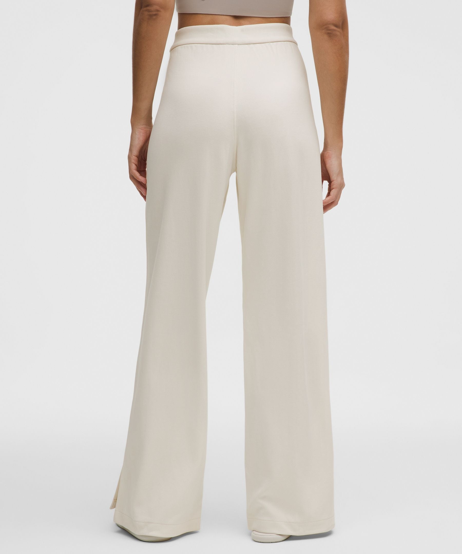 Lululemon Softstreme High-Rise Wide-Leg Pique Pant *Regular