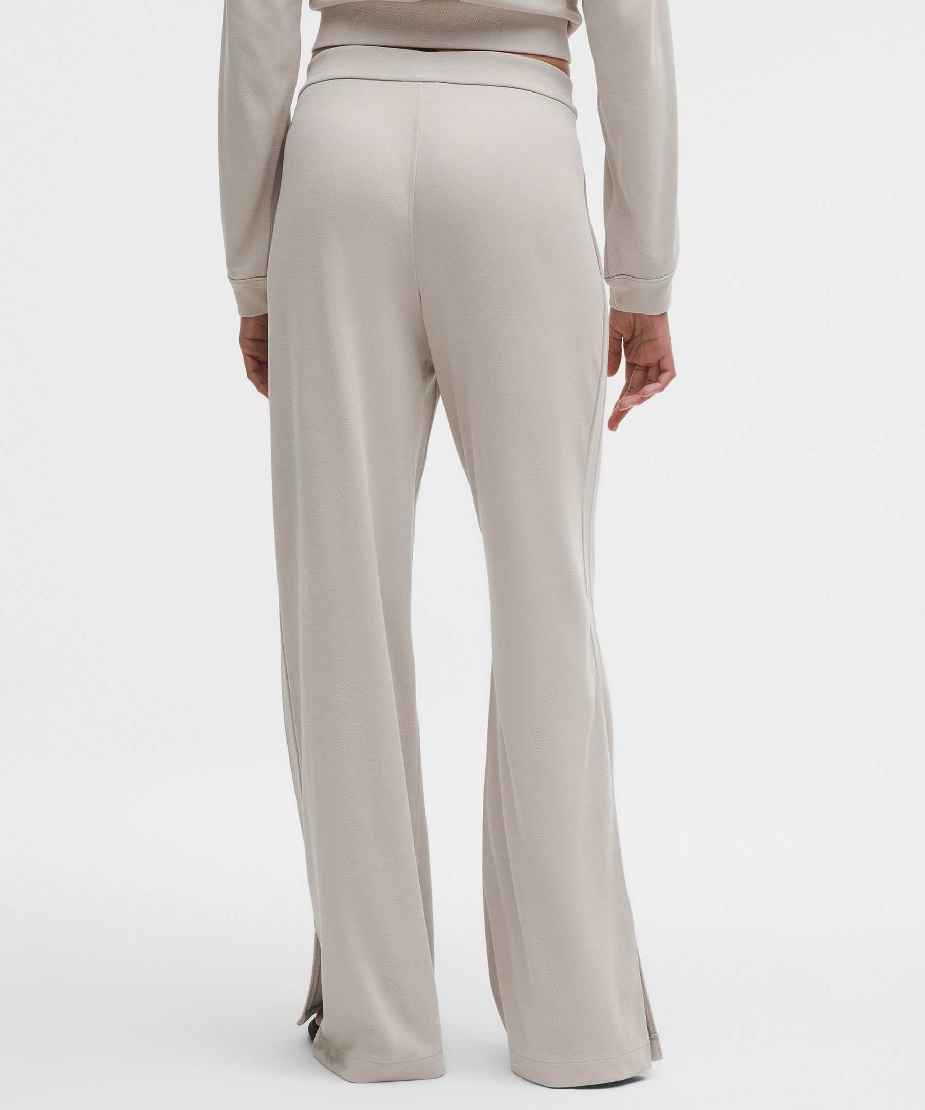 Lululemon Softstreme High-Rise Wide-Leg Pique Pant *Regular