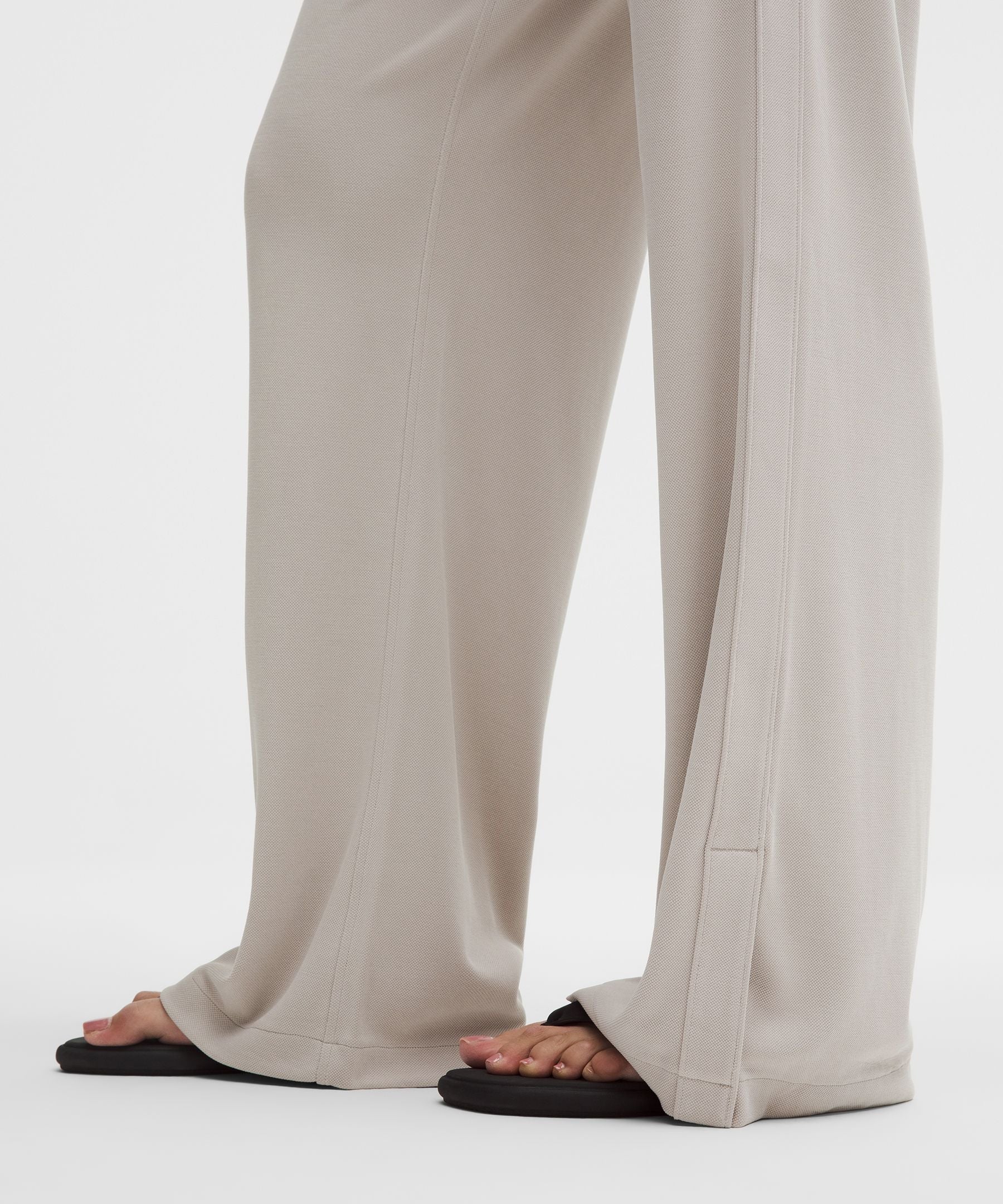 Lululemon Softstreme High-Rise Wide-Leg Pique Pant *Regular
