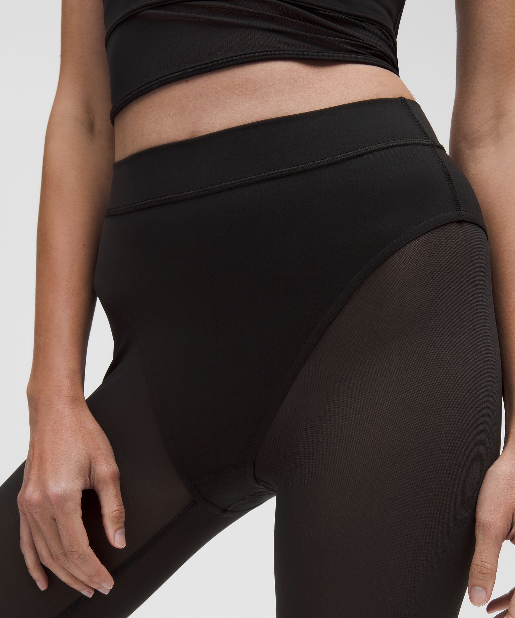Lululemon Women's Nulu High-Rise Mesh-Leg Tight 28"