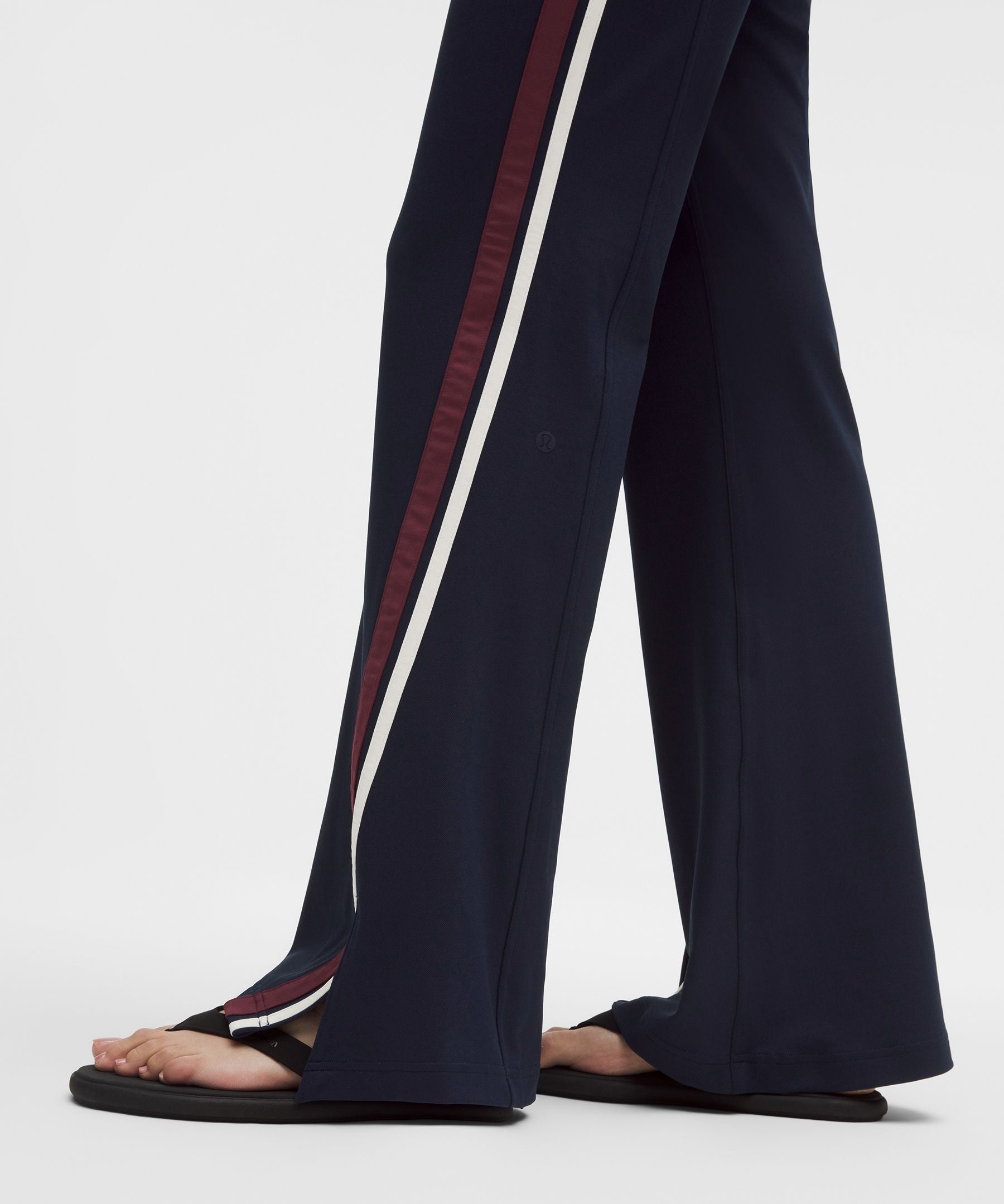 Lululemon Striped Slim-Fit Mid-Rise Track Pant