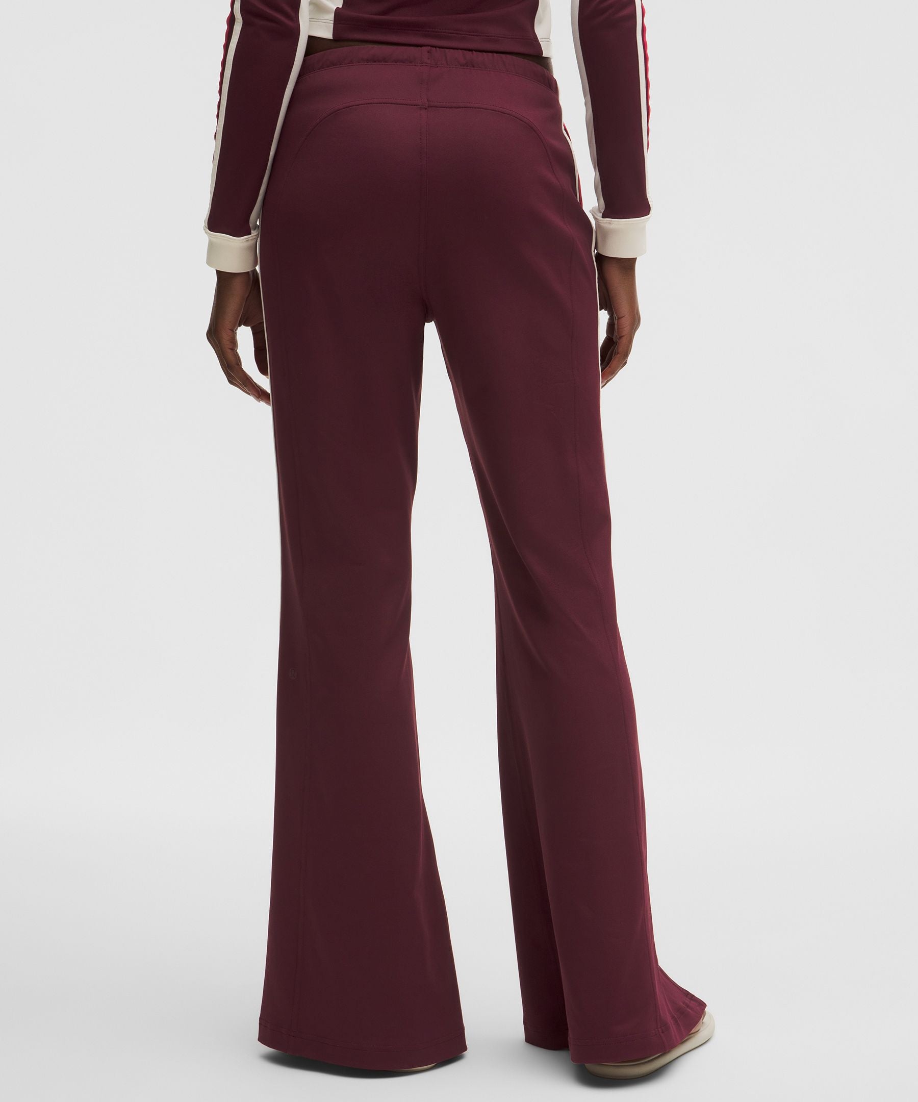 Lululemon Striped Slim-Fit Mid-Rise Track Pant