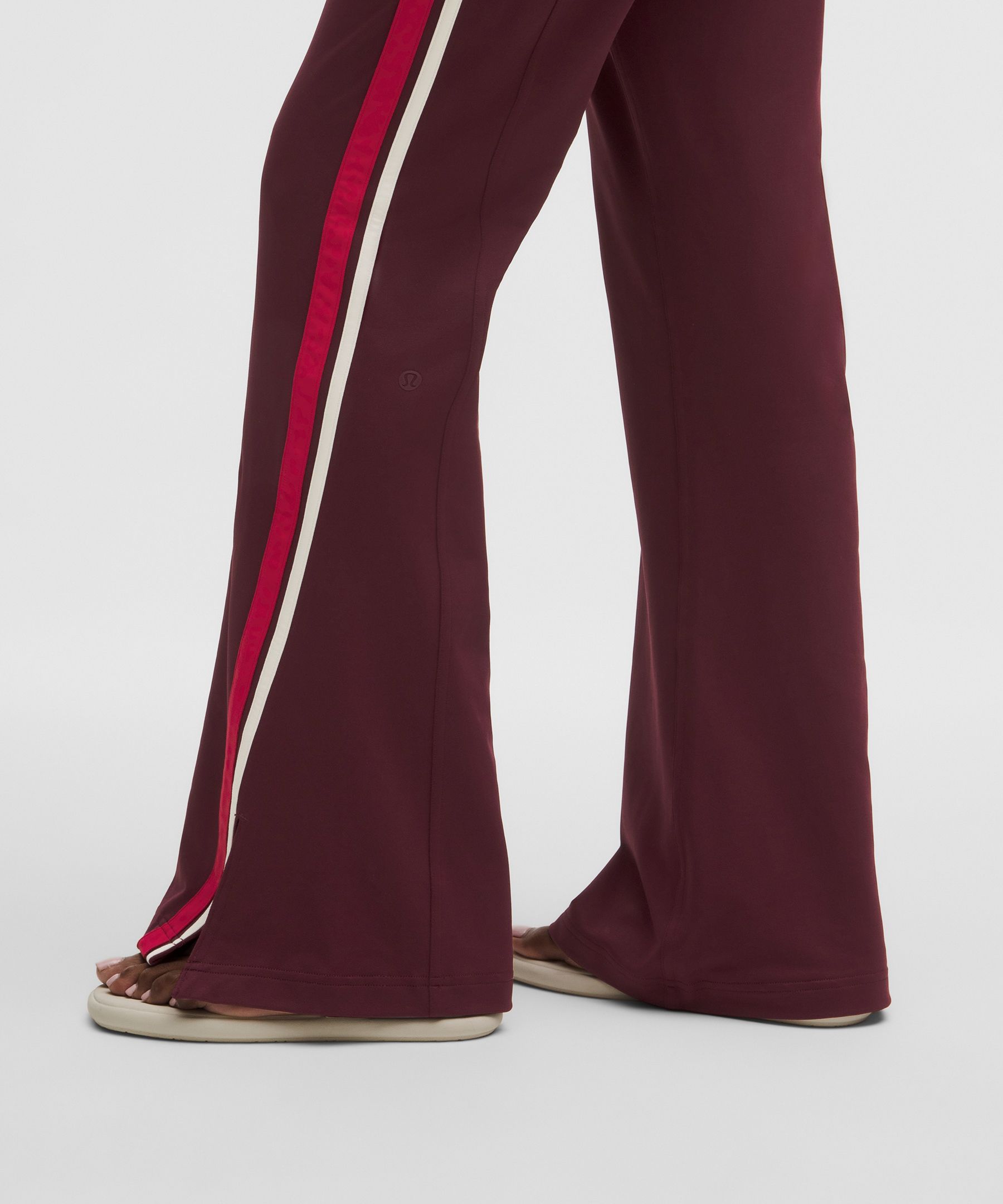 Lululemon Striped Slim-Fit Mid-Rise Track Pant