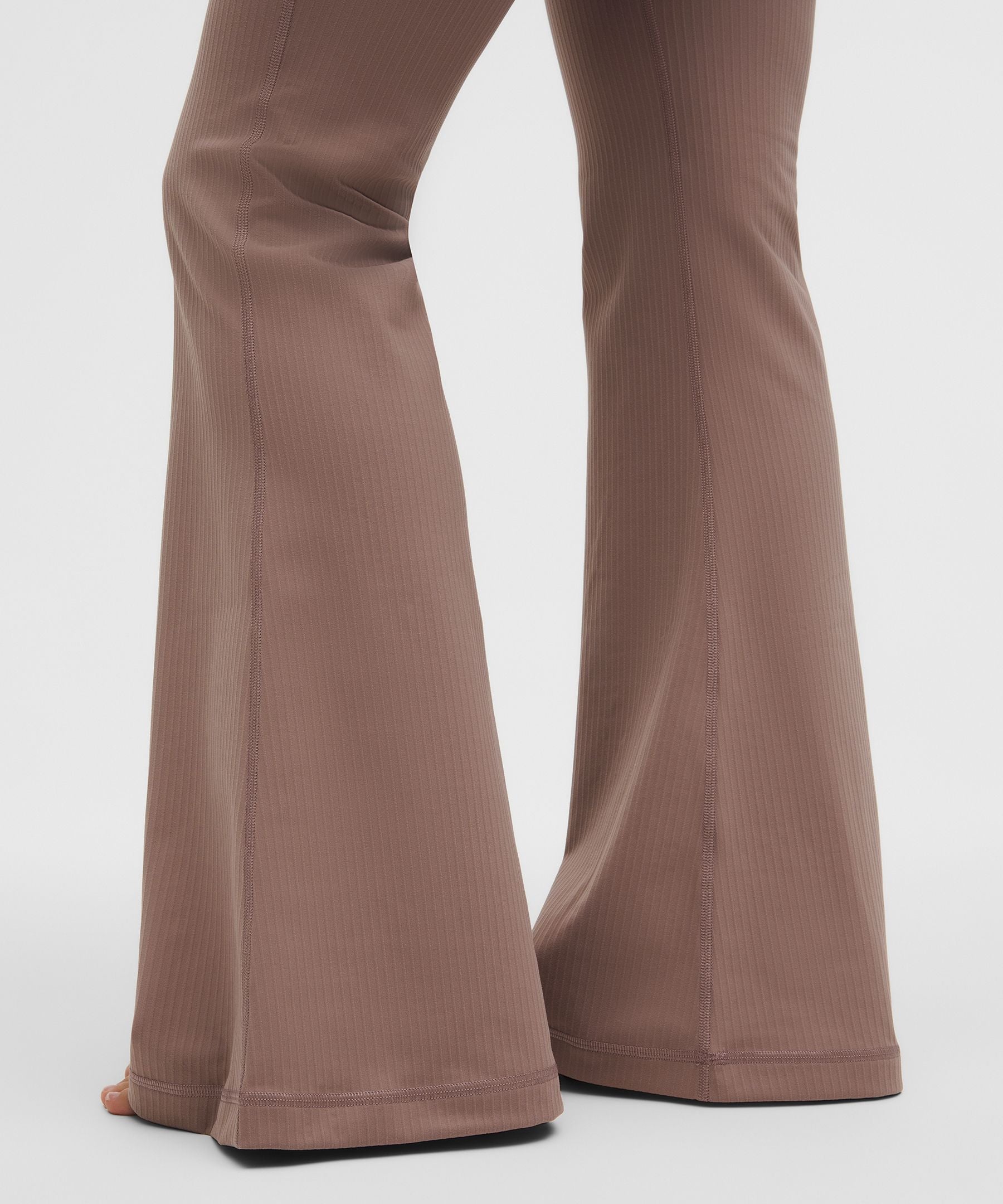 Lululemon Groove High-Rise Ribbed Wide-Flare Pant