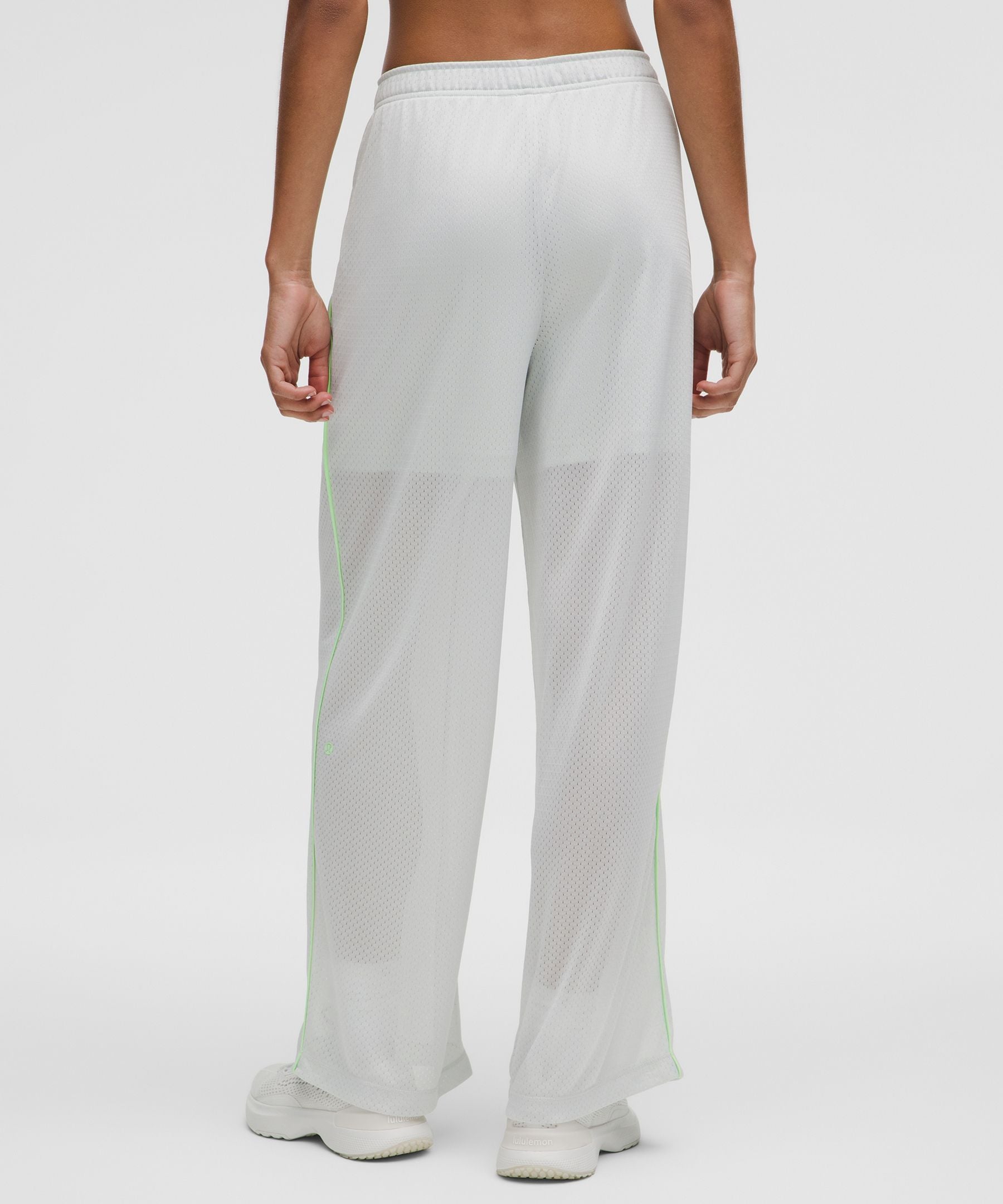 Lululemon Mesh High-Rise Wide-Leg Training Pant