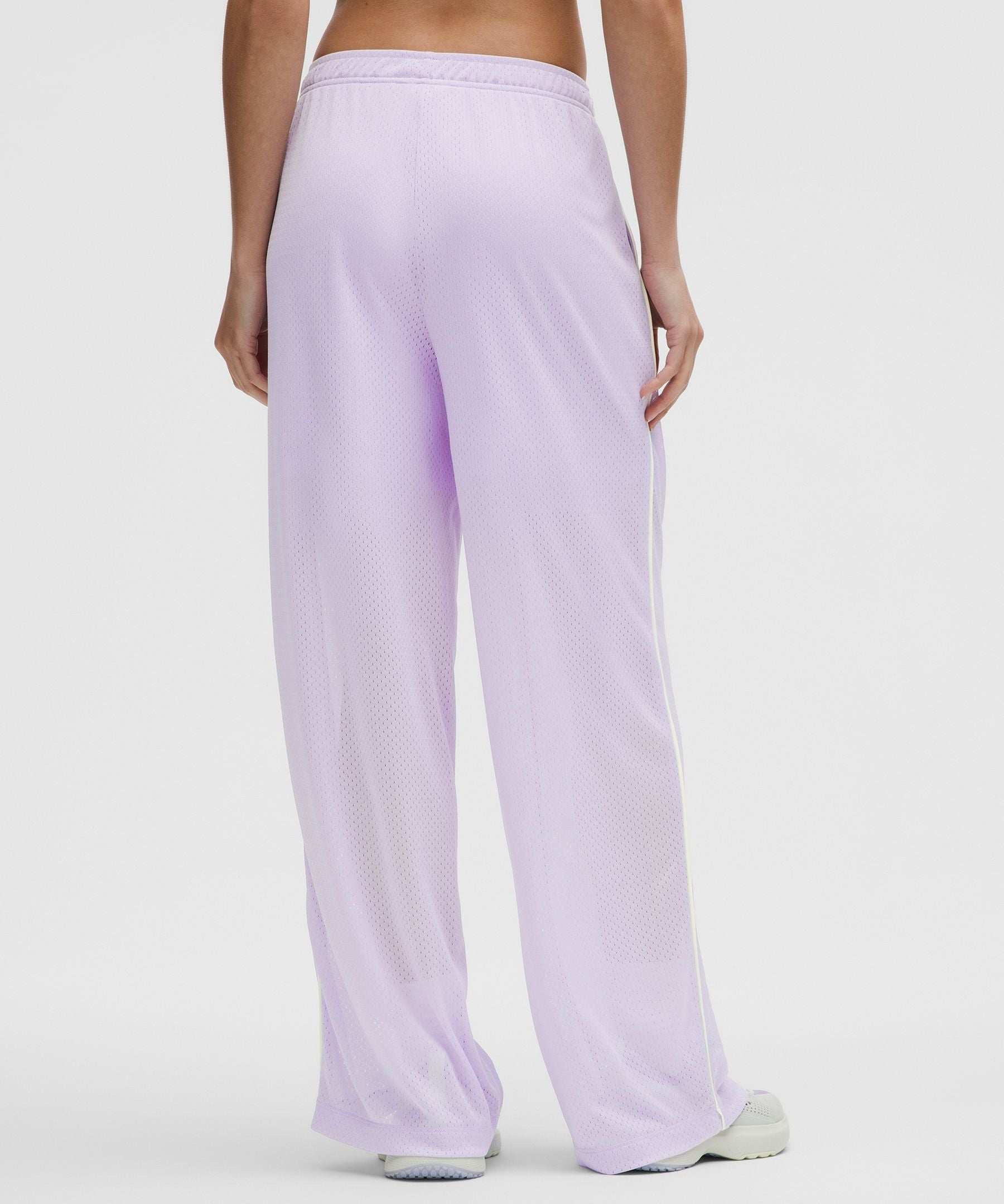 Lululemon Mesh High-Rise Wide-Leg Training Pant