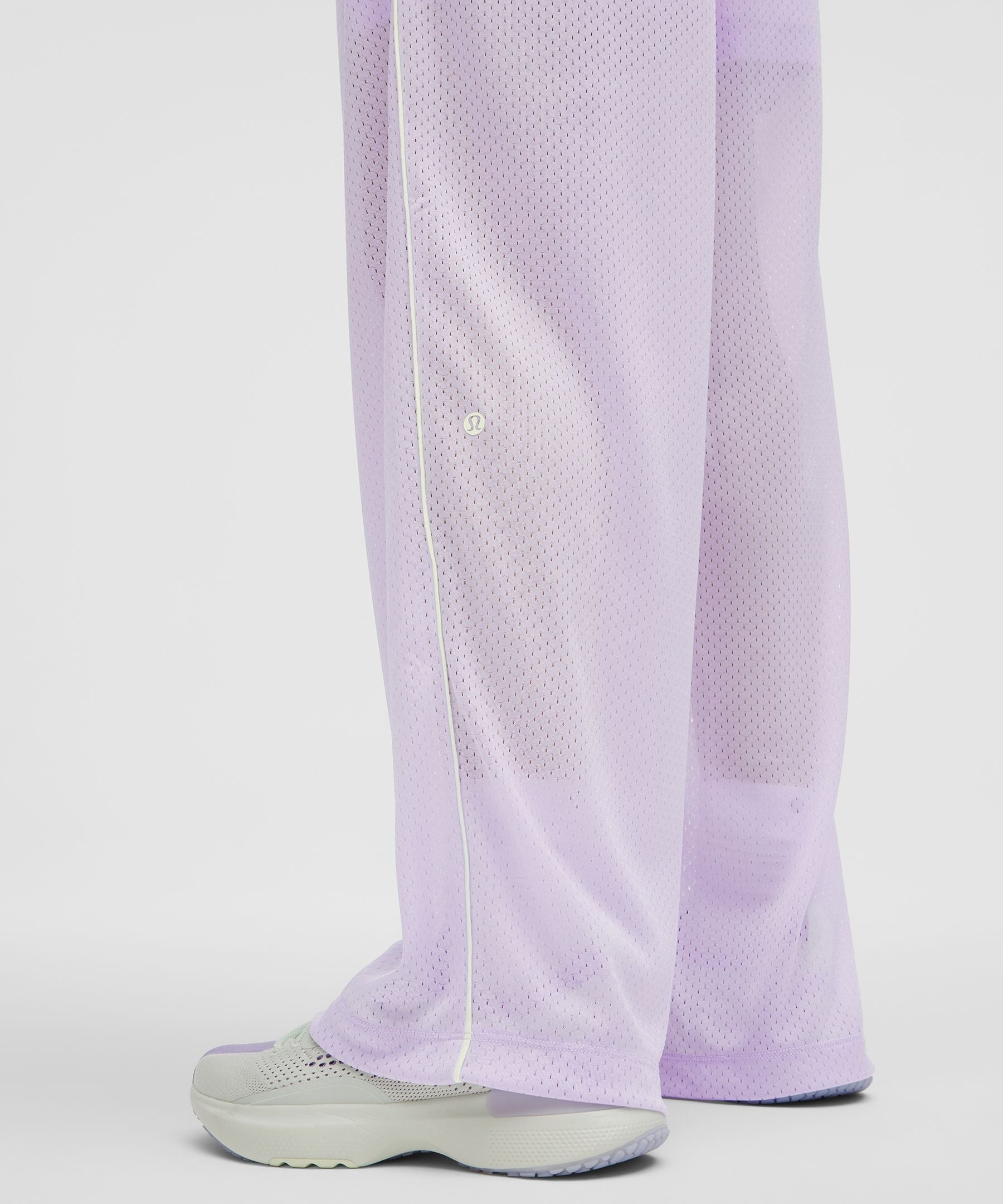 Lululemon Mesh High-Rise Wide-Leg Training Pant