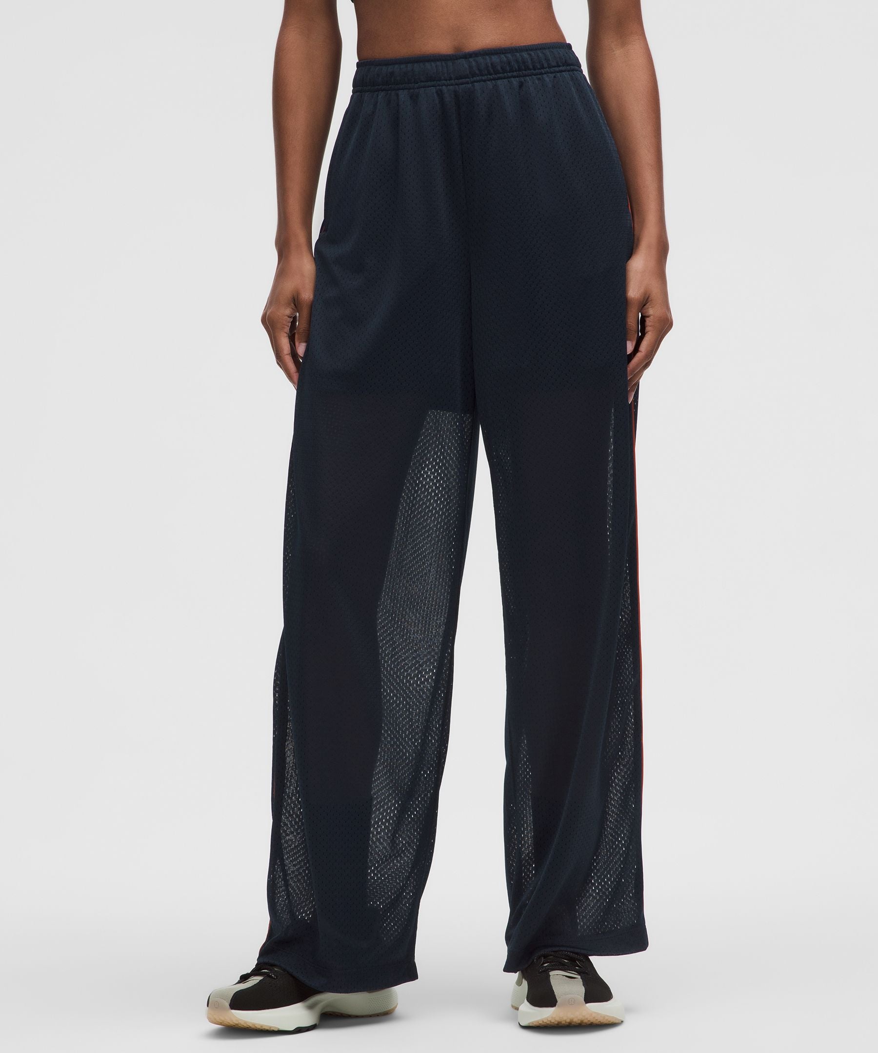 Lululemon Mesh High-Rise Wide-Leg Training Pant