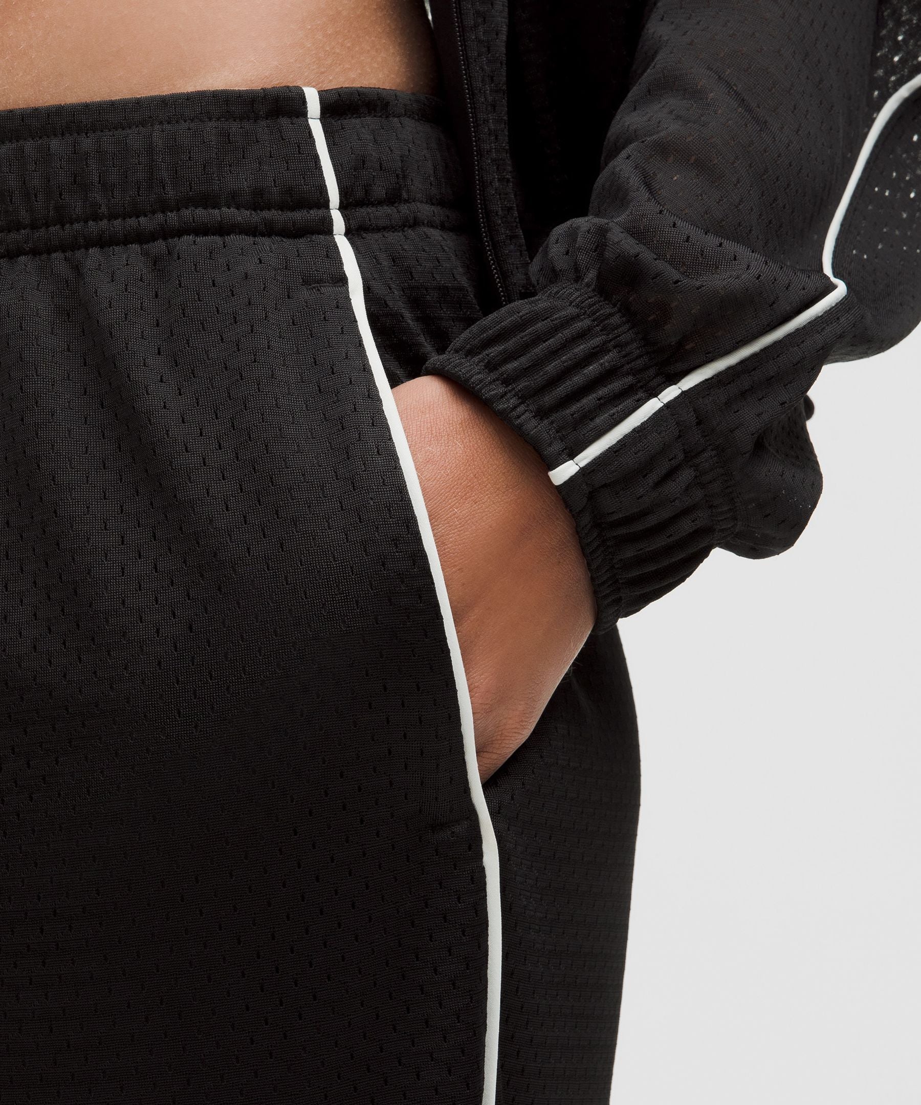 Lululemon Mesh High-Rise Wide-Leg Training Pant