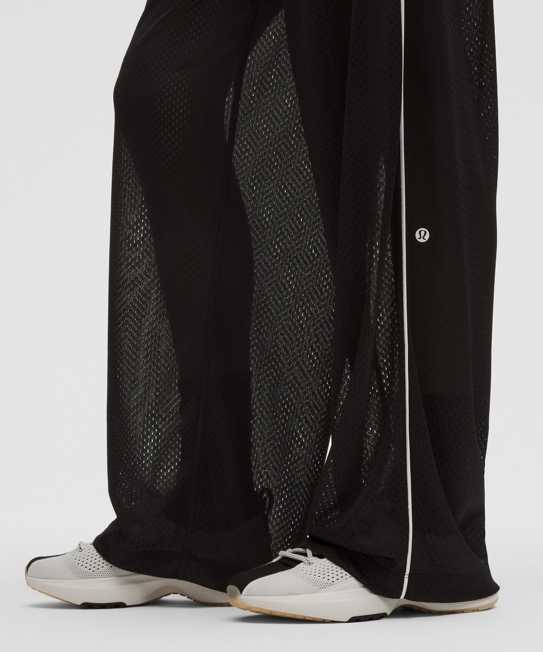 Lululemon Mesh High-Rise Wide-Leg Training Pant