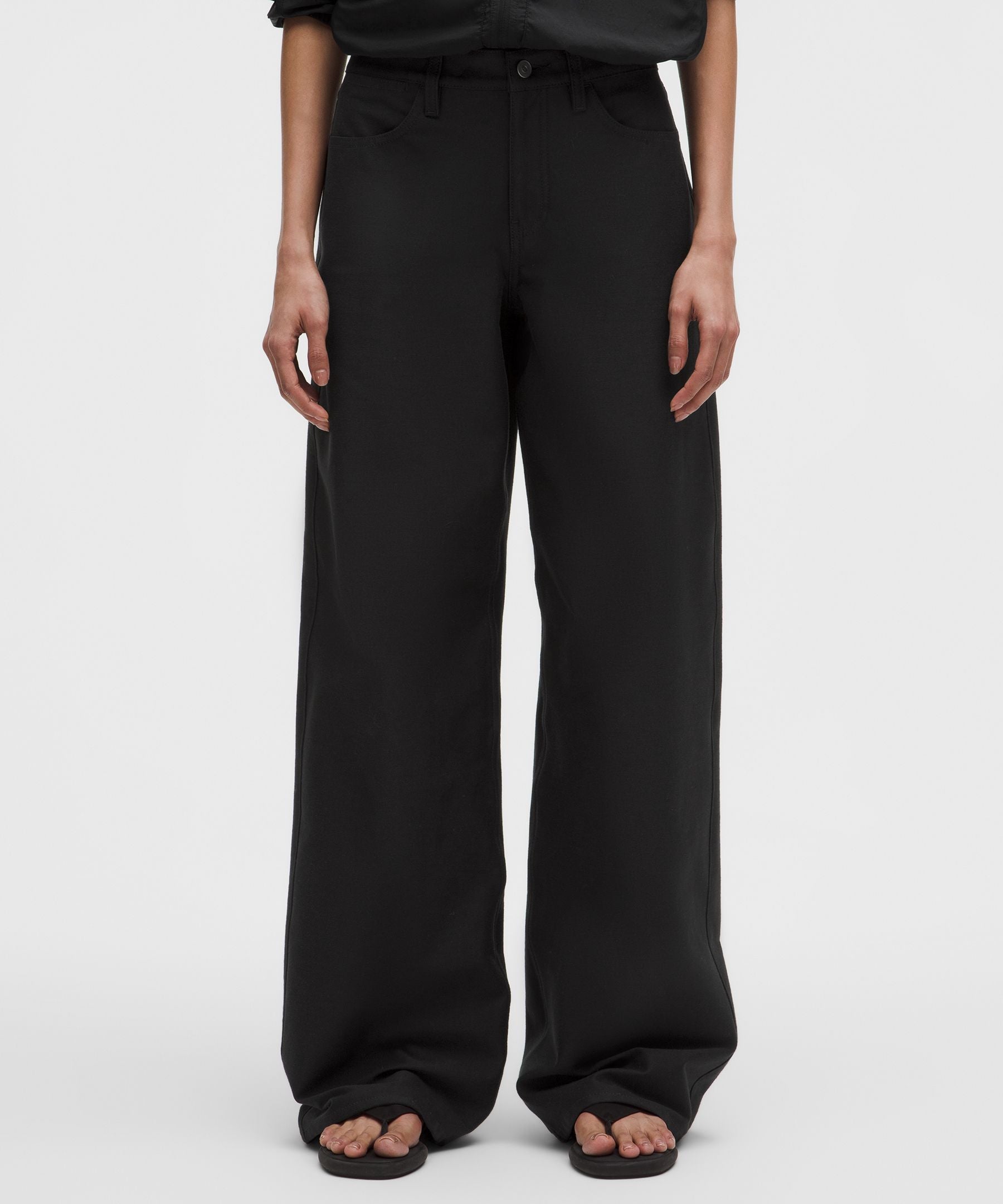 Lululemon Women's EasyFive Low-Rise Classic Wide-Leg Pant *Tall