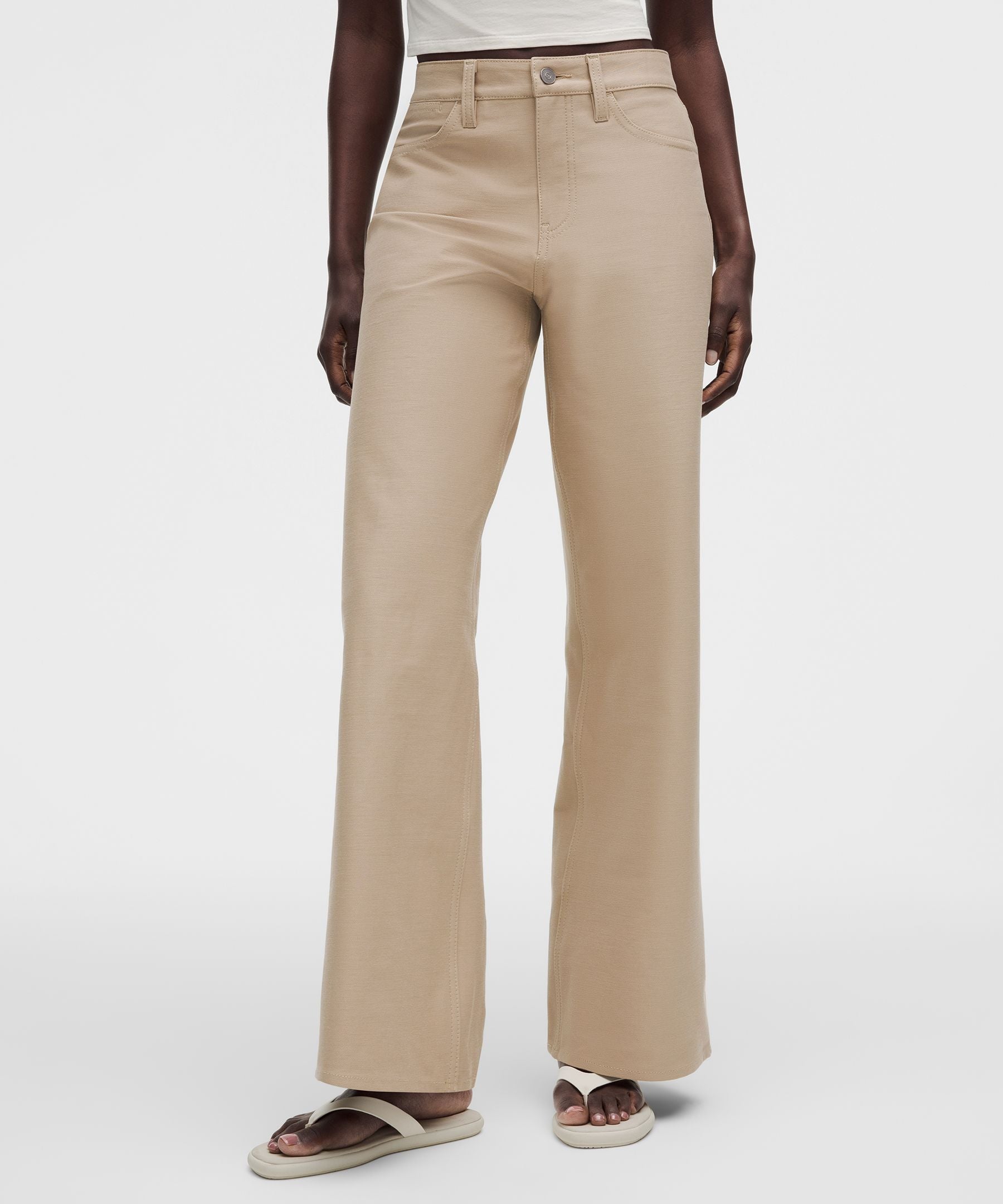 Lululemon Women's EasyFive Low-Rise Classic Wide-Leg Pant *Tall