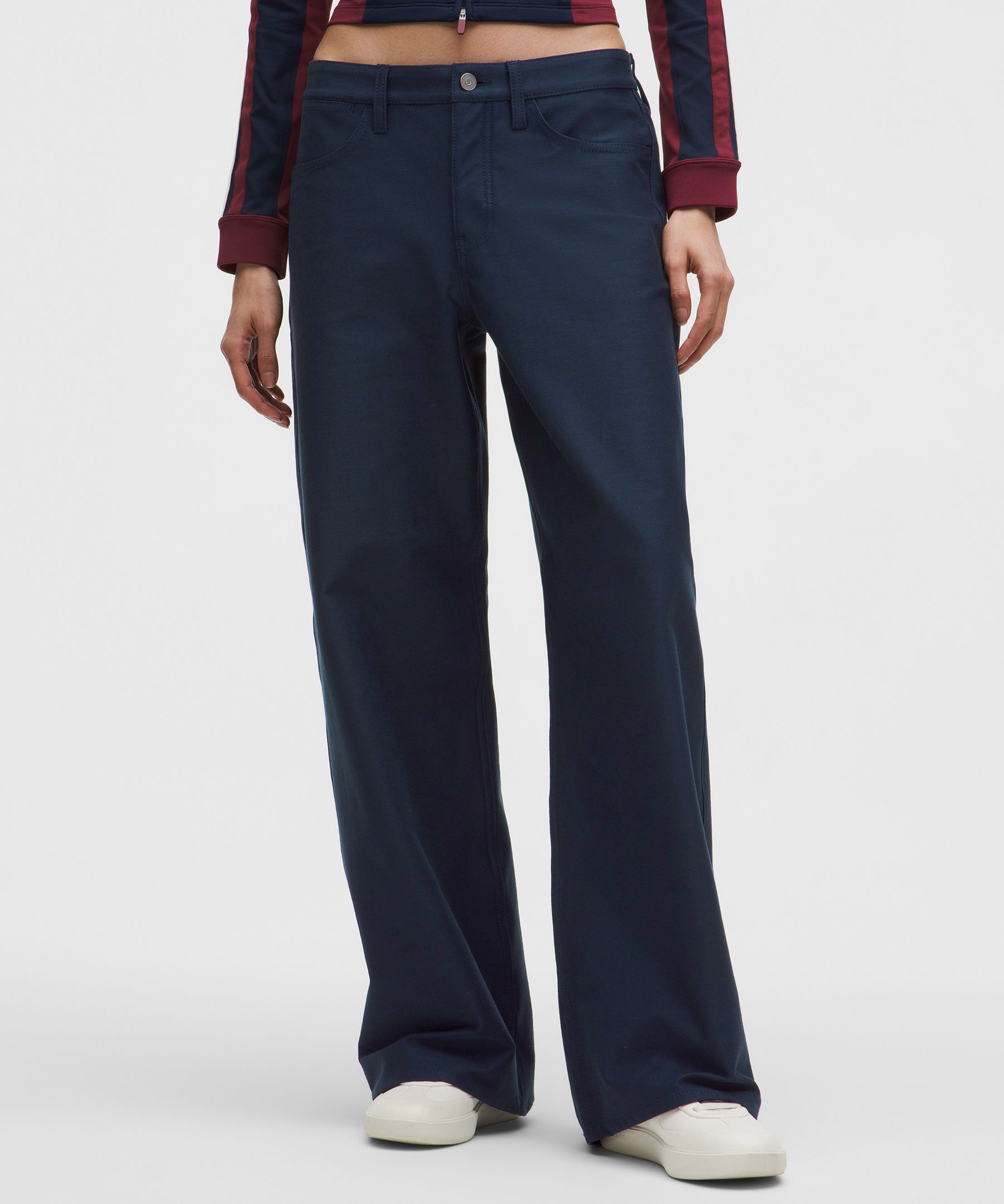 Lululemon Women's EasyFive Low-Rise Classic Wide-Leg Pant *Tall
