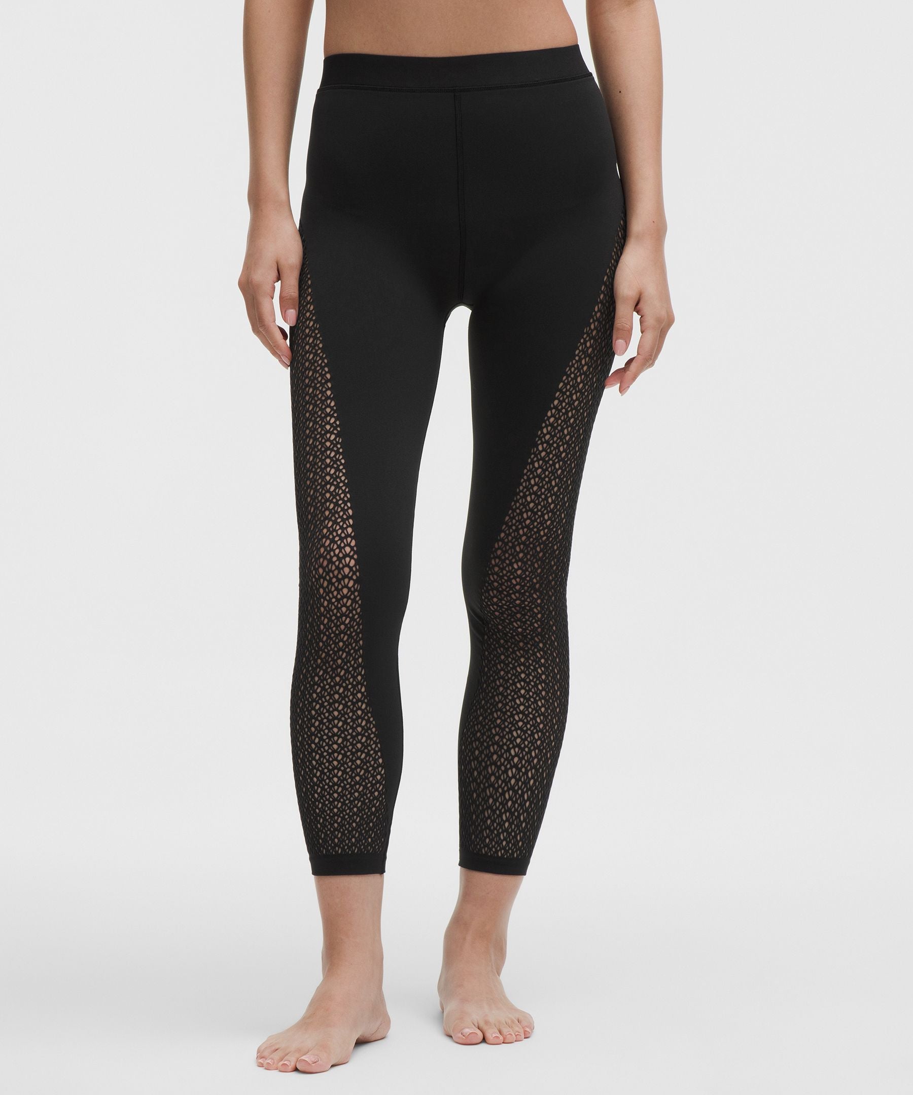 Lululemon Women's RevealKnit Interlace Mid-Rise Tight *7/8 Length