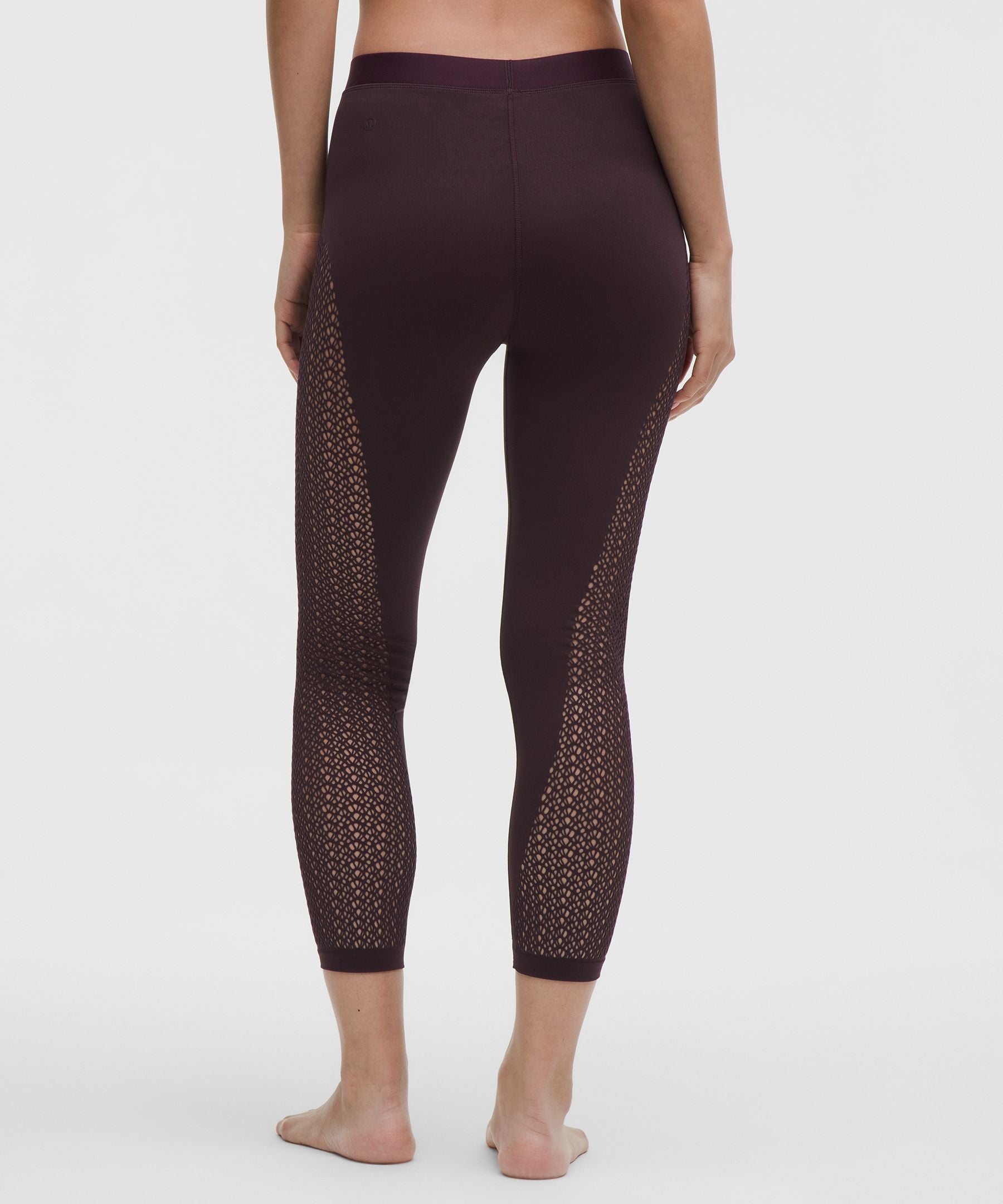 Lululemon Women's RevealKnit Interlace Mid-Rise Tight *7/8 Length