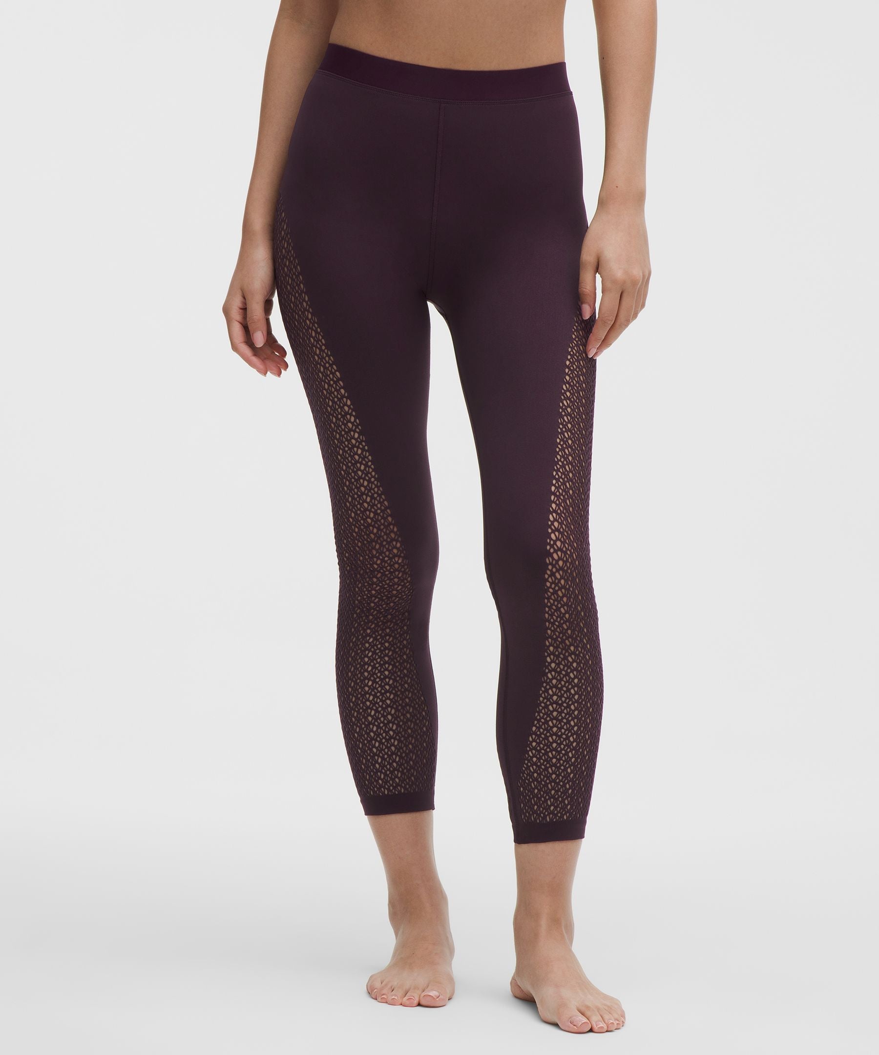 Lululemon Women's RevealKnit Interlace Mid-Rise Tight *7/8 Length