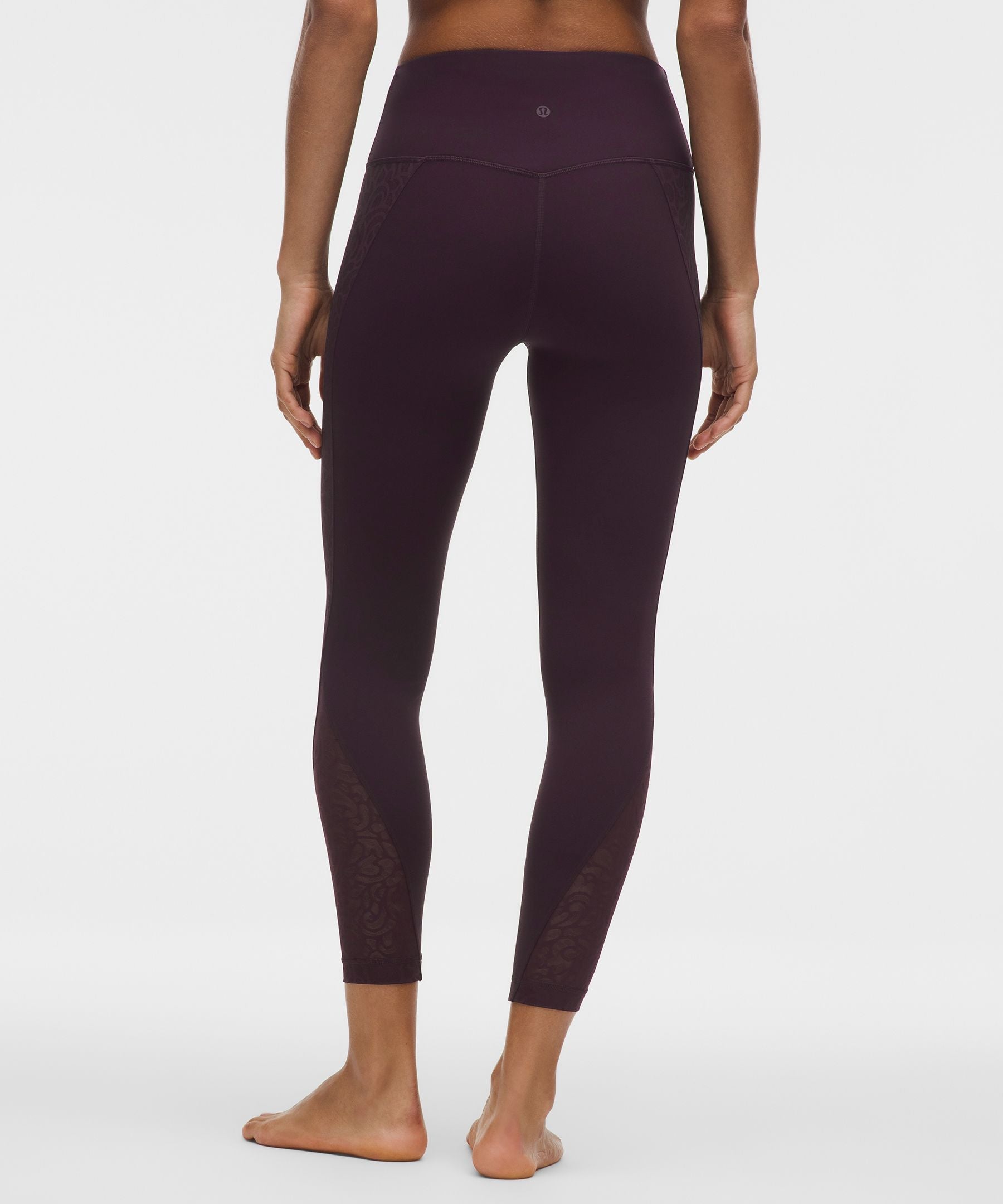 Lululemon Women's Paisley Lace Overlay Tight 25"