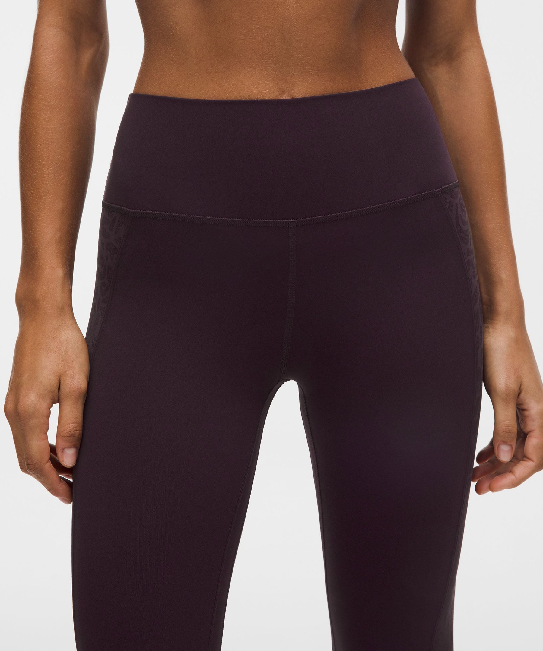 Lululemon Women's Paisley Lace Overlay Tight 25"