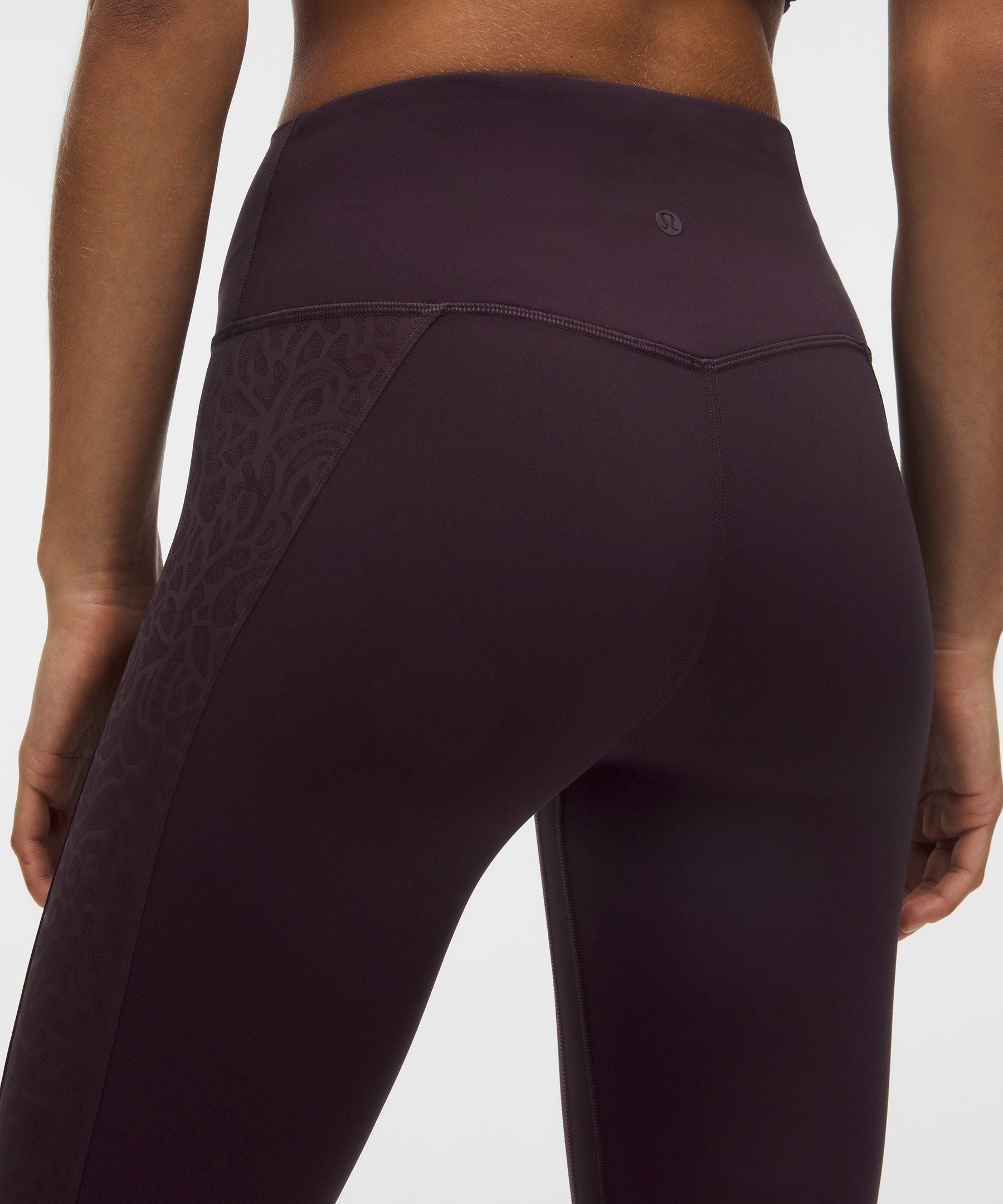 Lululemon Women's Paisley Lace Overlay Tight 25"